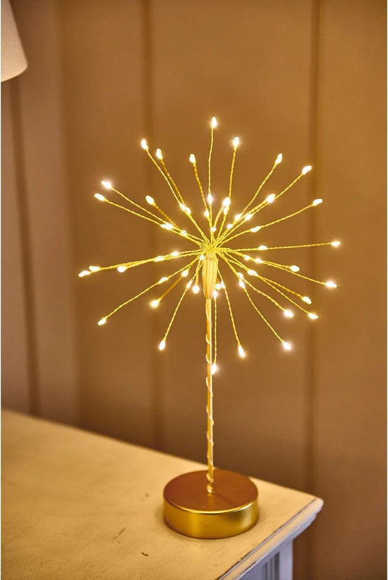 Lightstyle London Lighting Mini Table Starburst in Gold