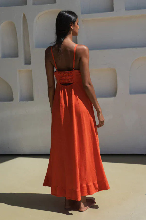 Lilly Pilly Dresses Kiko Spritz Linen Dress