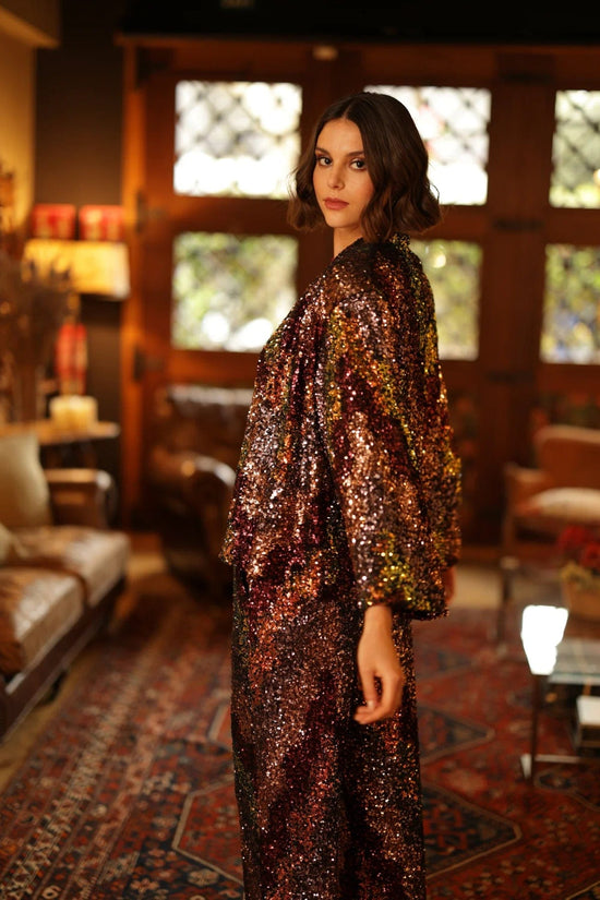 LUNA LLENA Jackets Adriana Kimono in Multi Coloured