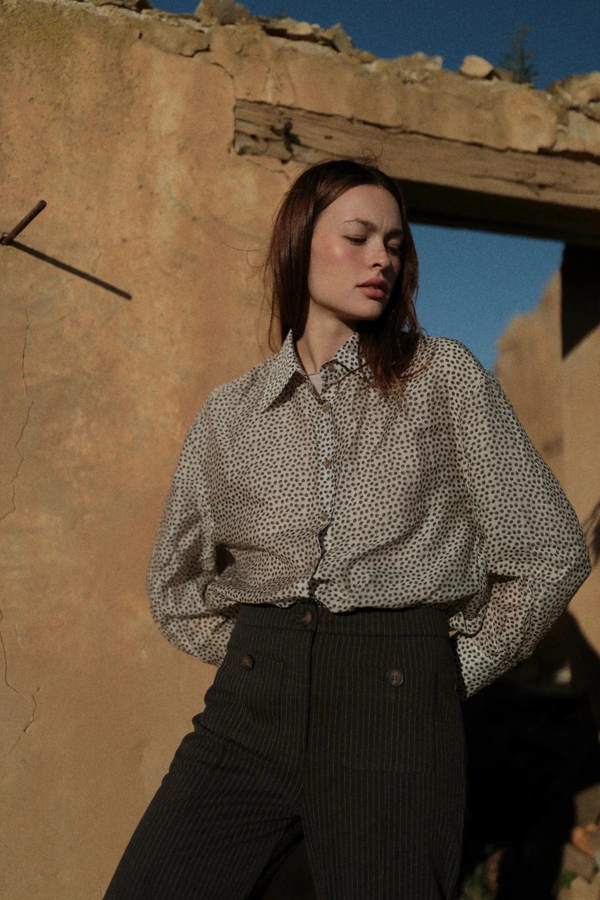 LUNA LLENA Tops Dalmation Shirt
