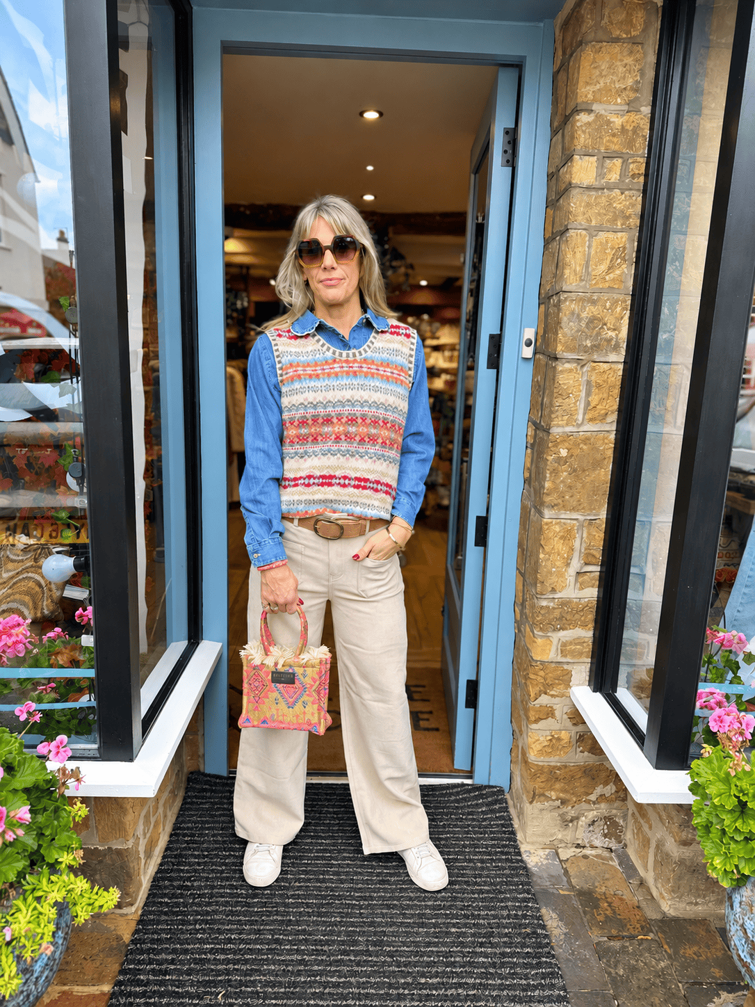 LUNA LLENA Trousers Dee's Fave Trousers in Light Stone