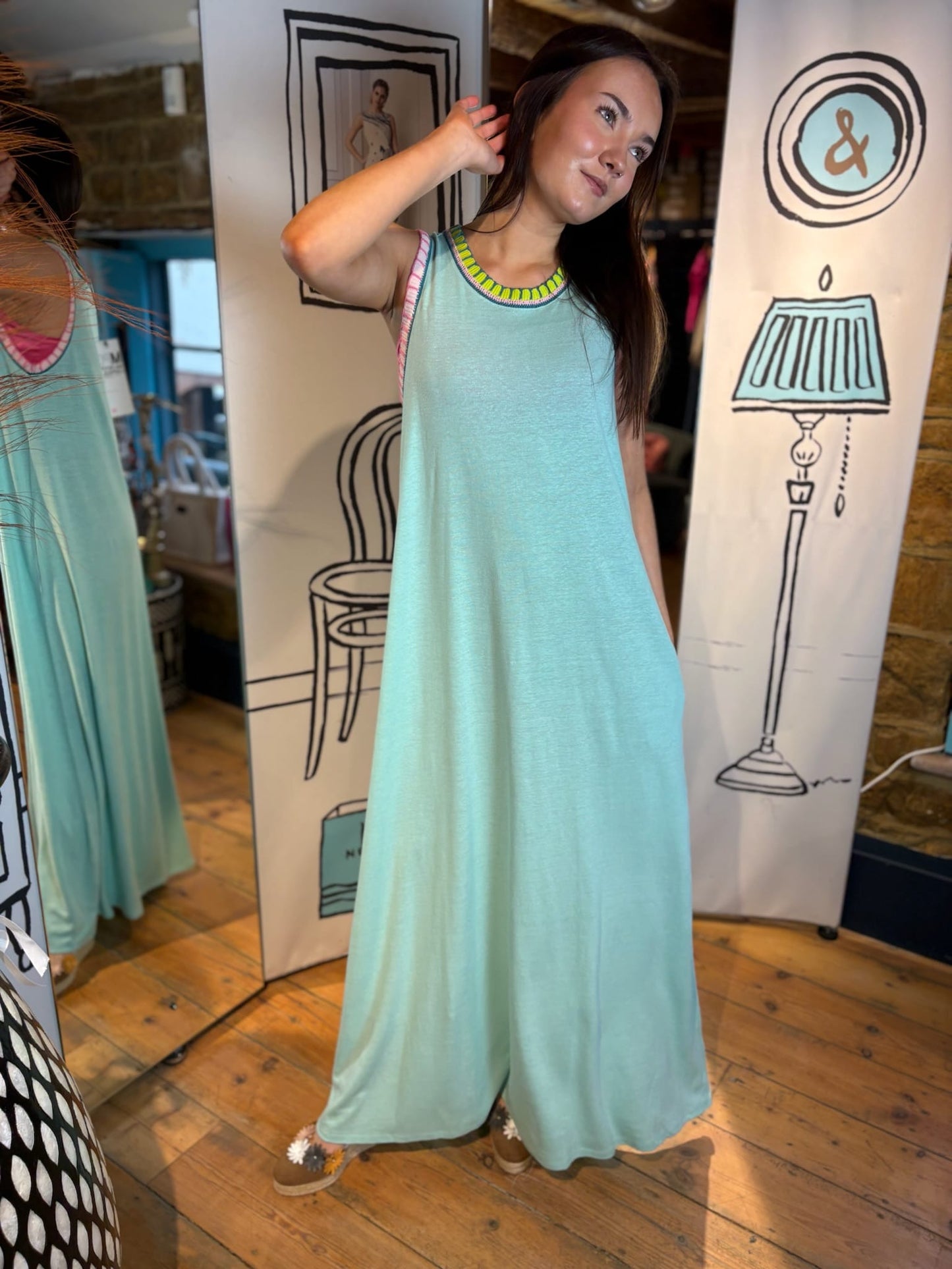 Ma Petite Capsule Dresses Cannes Sleeveless Maxi Knitted Dress