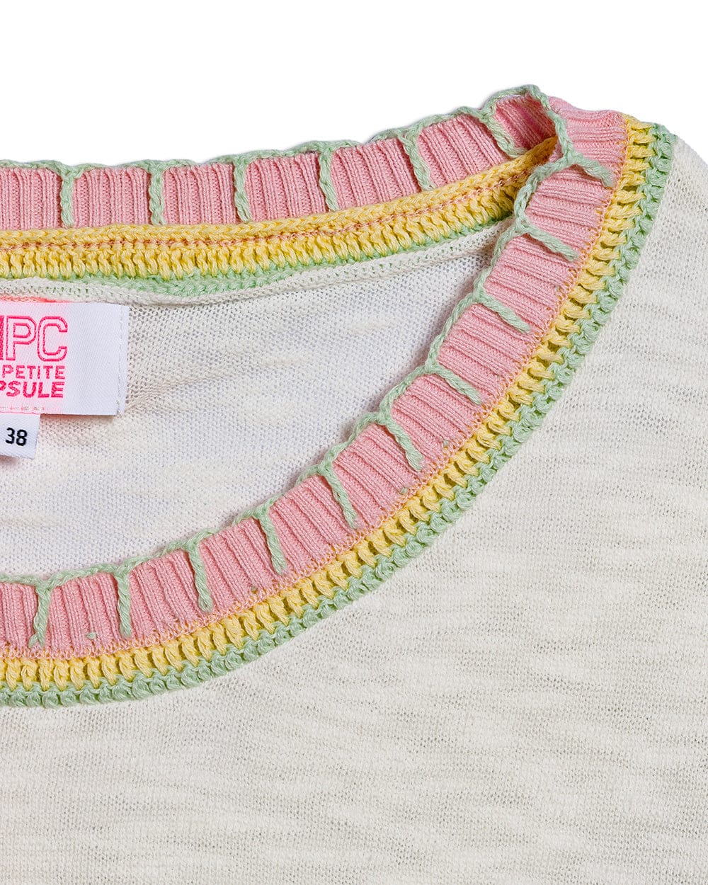 Ma Petite Capsule Tops St Tropez T-shirt in White