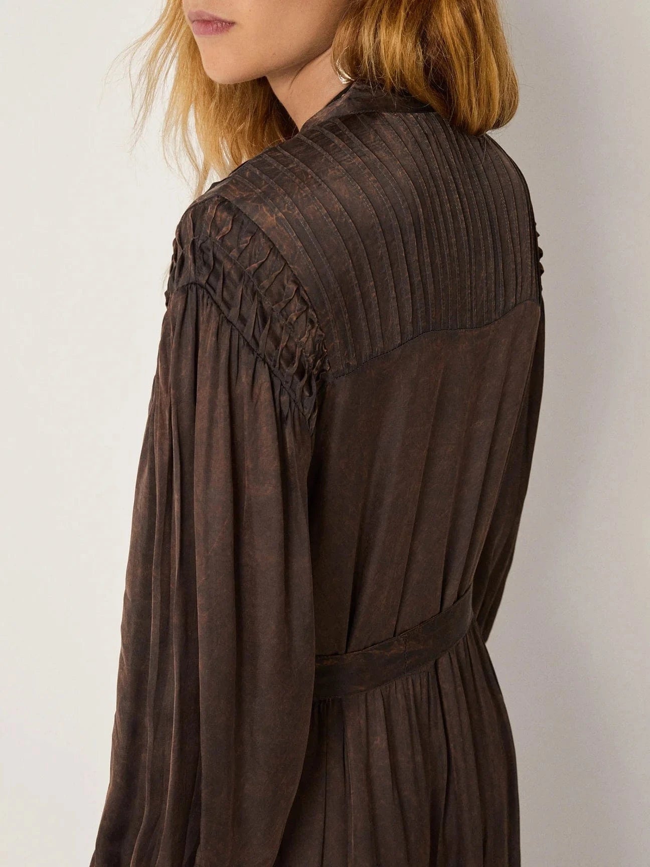 Maison Hotel Dresses Nisha Dress in Fossil