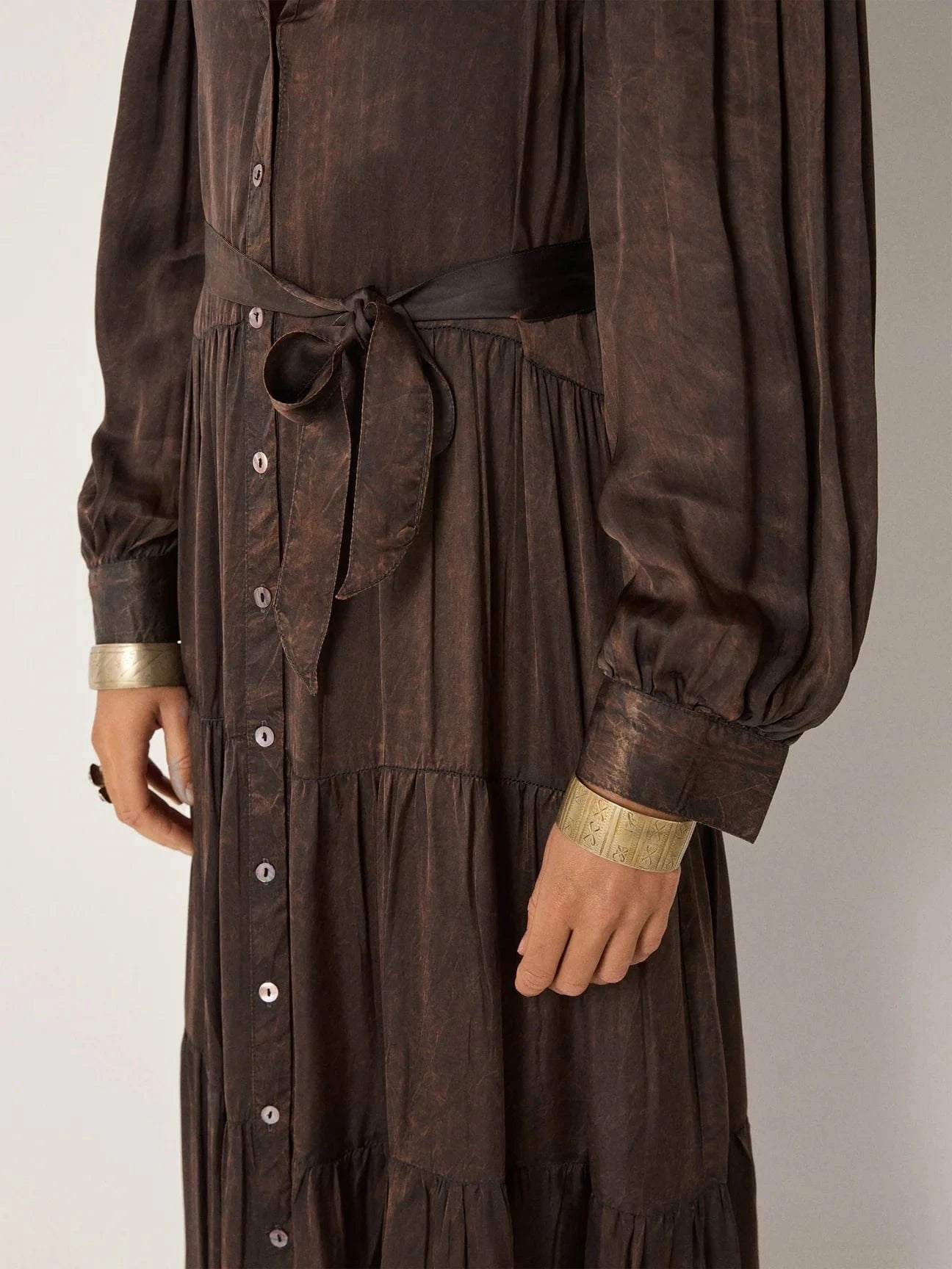 Maison Hotel Dresses Nisha Dress in Fossil