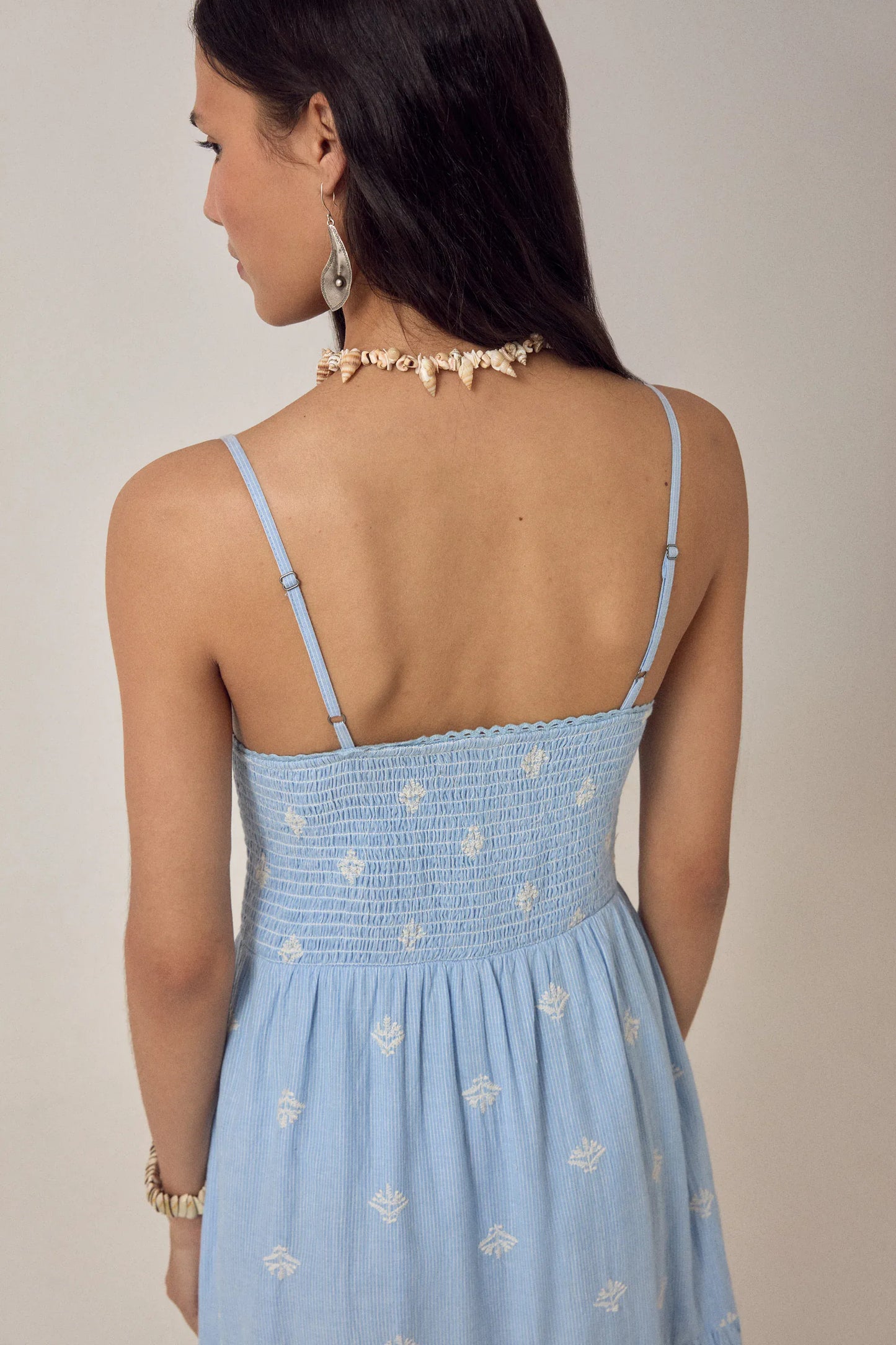 Maison Hotel Dresses Sunny Etta Dress in Sky Blues