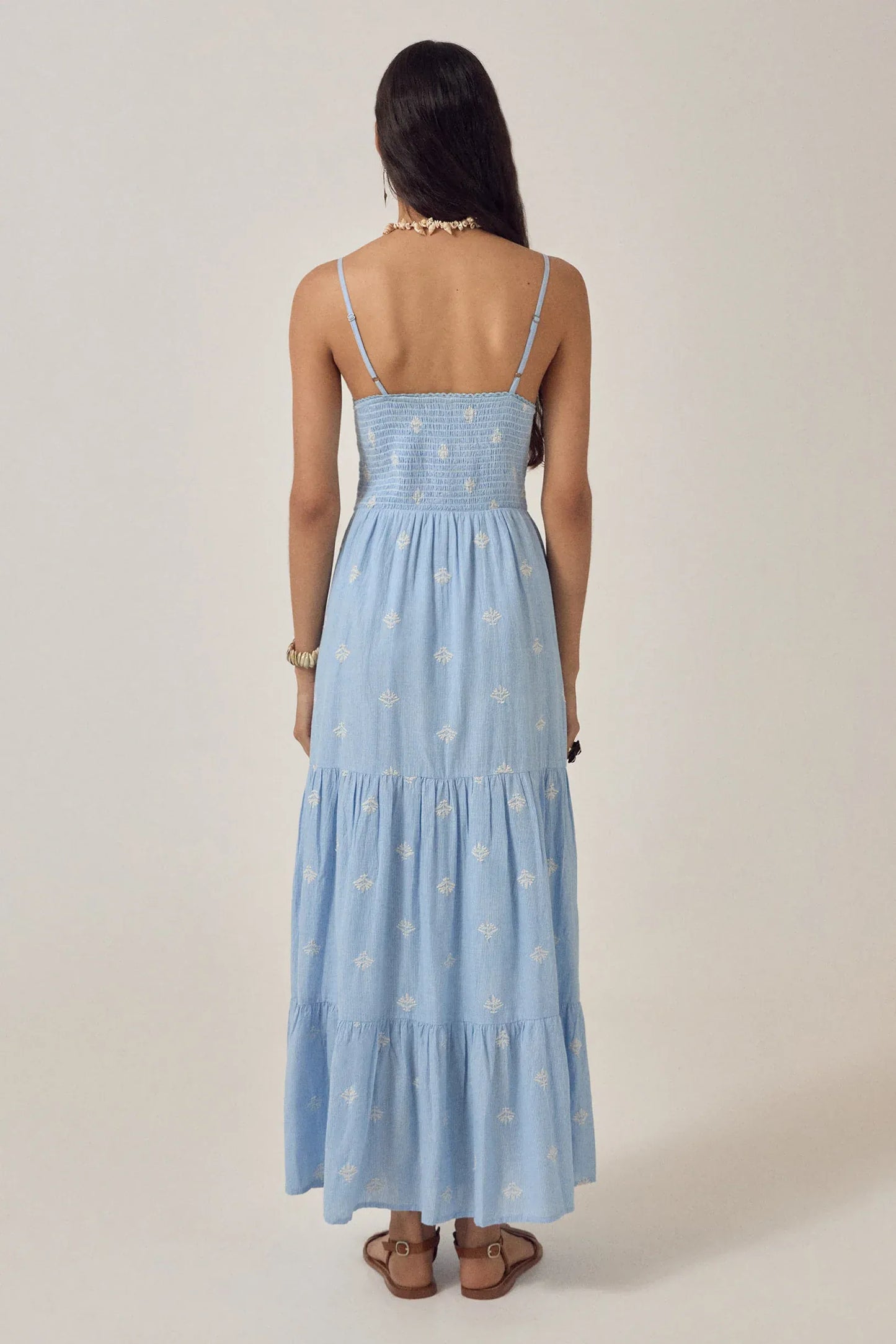 Maison Hotel Dresses Sunny Etta Dress in Sky Blues