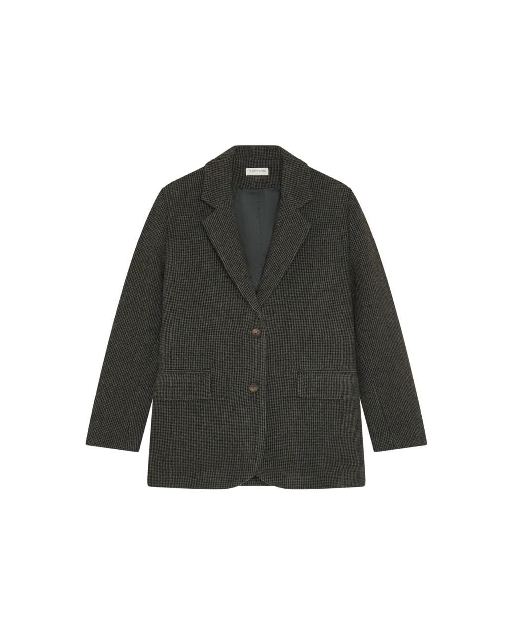 Maison Hotel Jackets City Tweed Camarón Jacket in Mossy