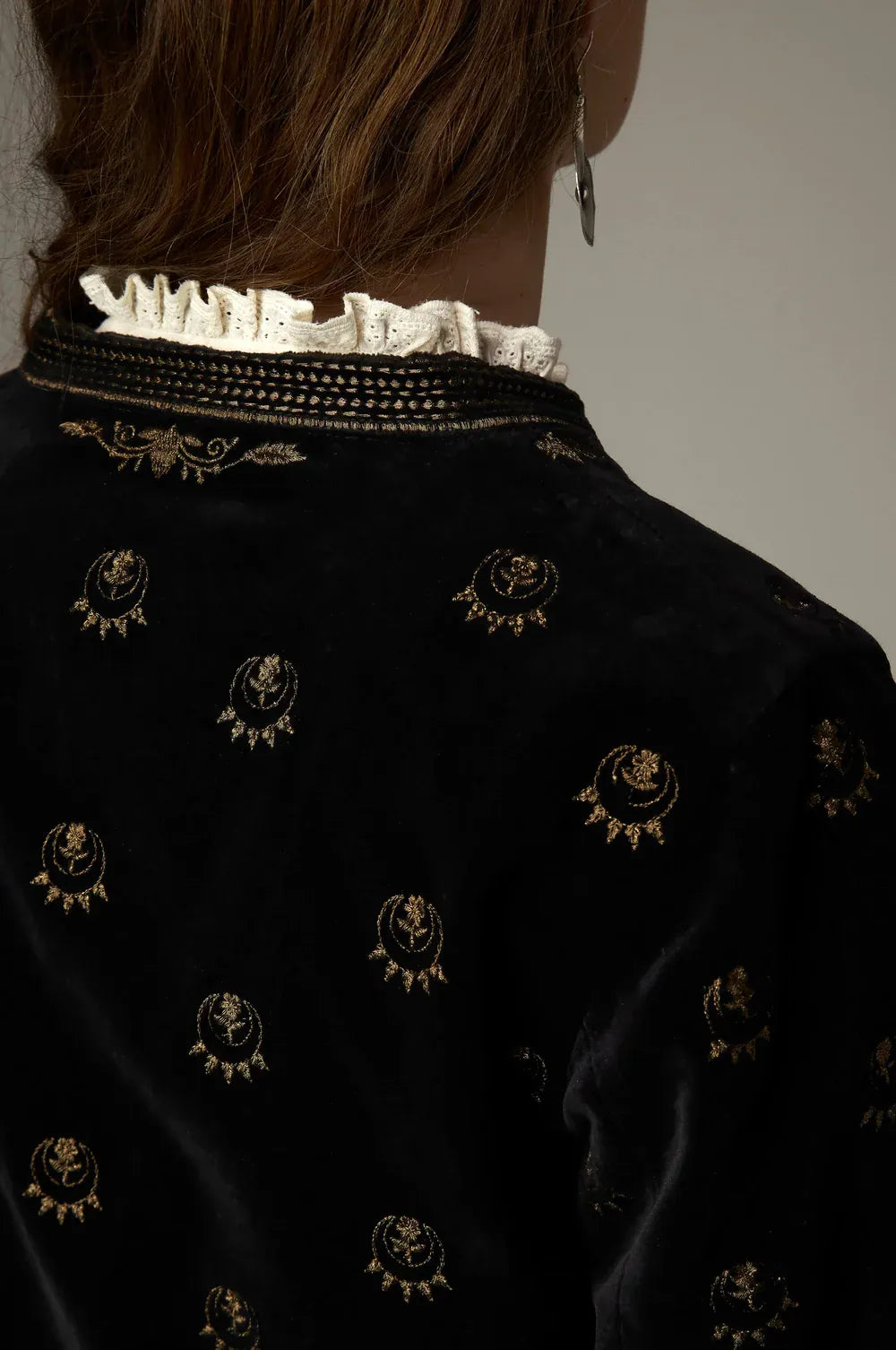 Maison Hotel Jackets Luna Nostradamus Jacket in Golden Star