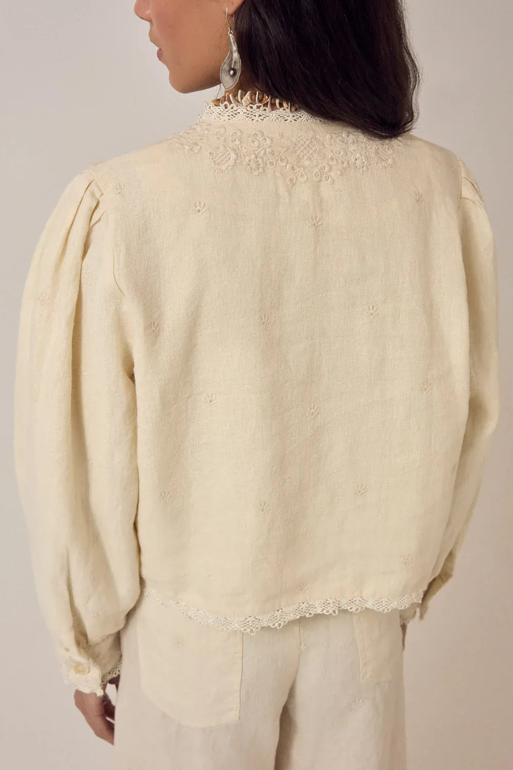 Maison Hotel Jackets Otelo Jacket Linen Solstice