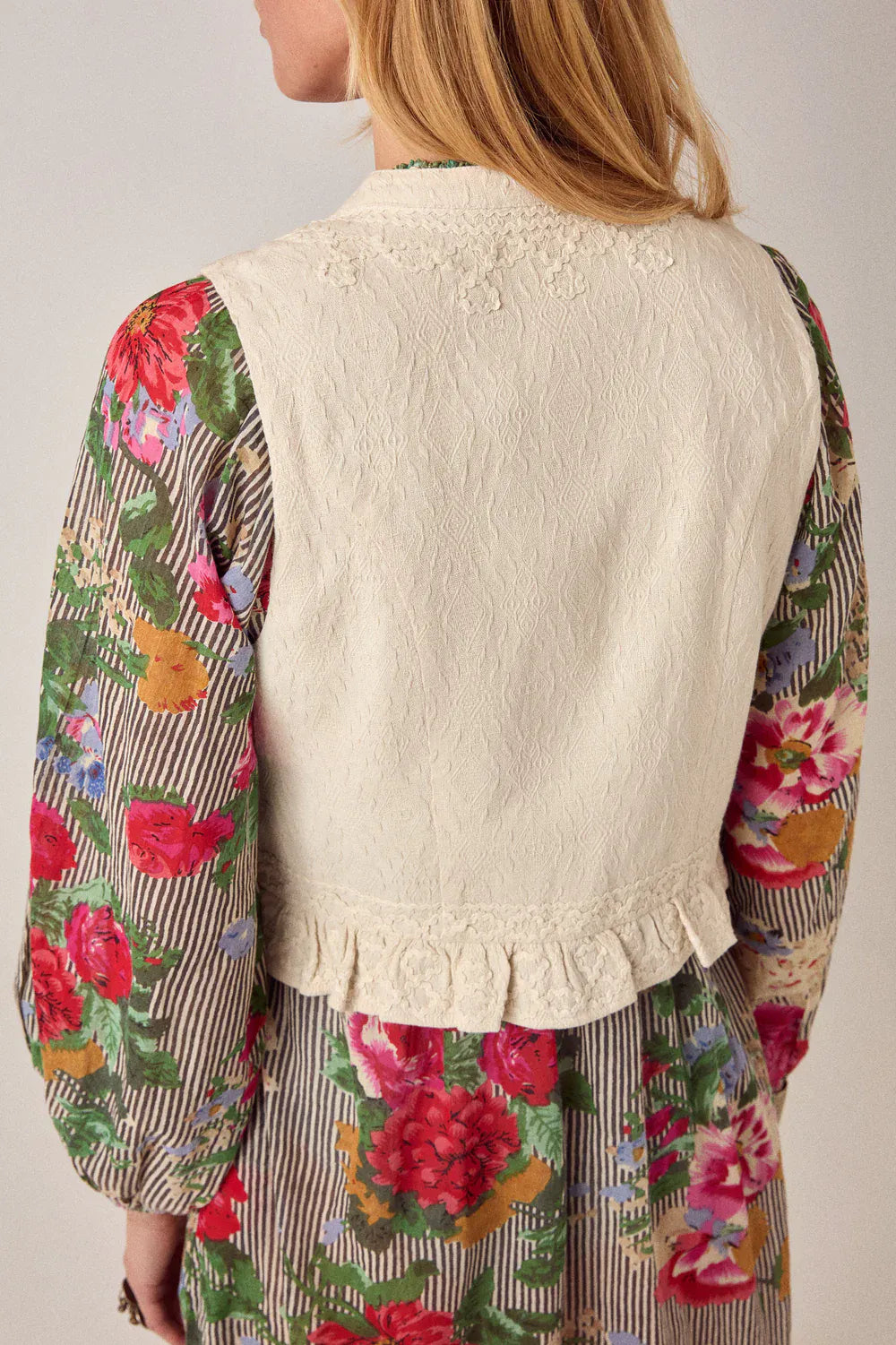 Maison Hotel Jackets Thalia Vest Crème De La Crème