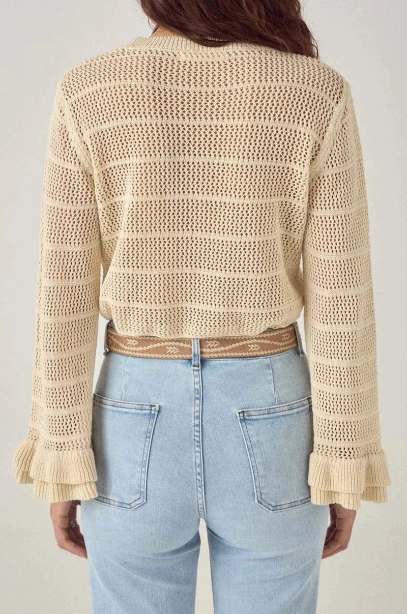 Maison Hotel Knitwear Bella Margherita Knit in Shell