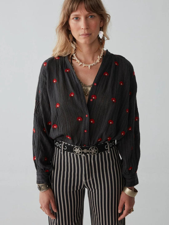 Maison Hotel Tops Blouse Geranium Fleur