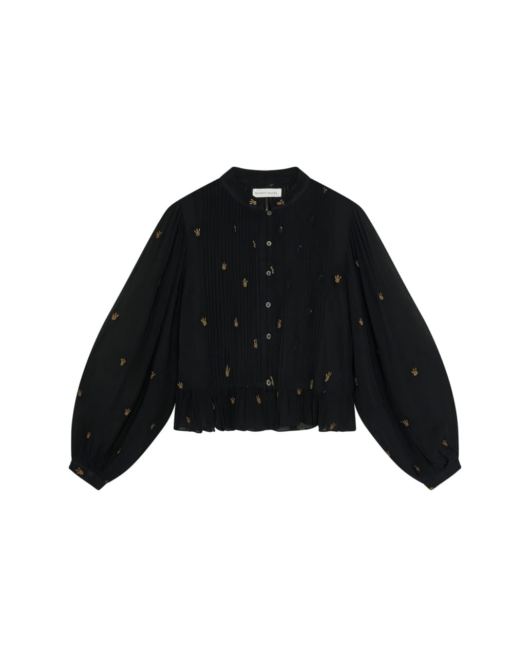 Maison Hotel Tops Soirée Catherine Top in Blackout