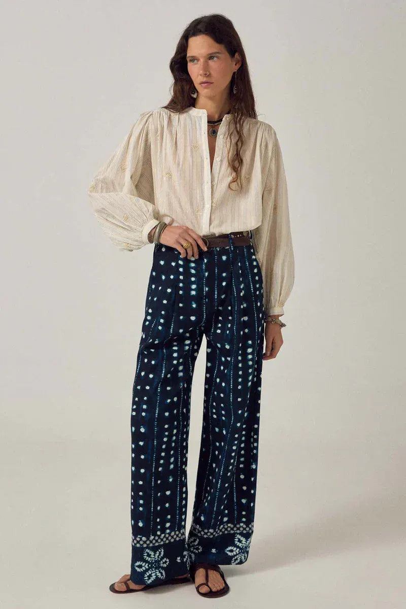 Maison Hotel Tops Starry Night Top in Off White