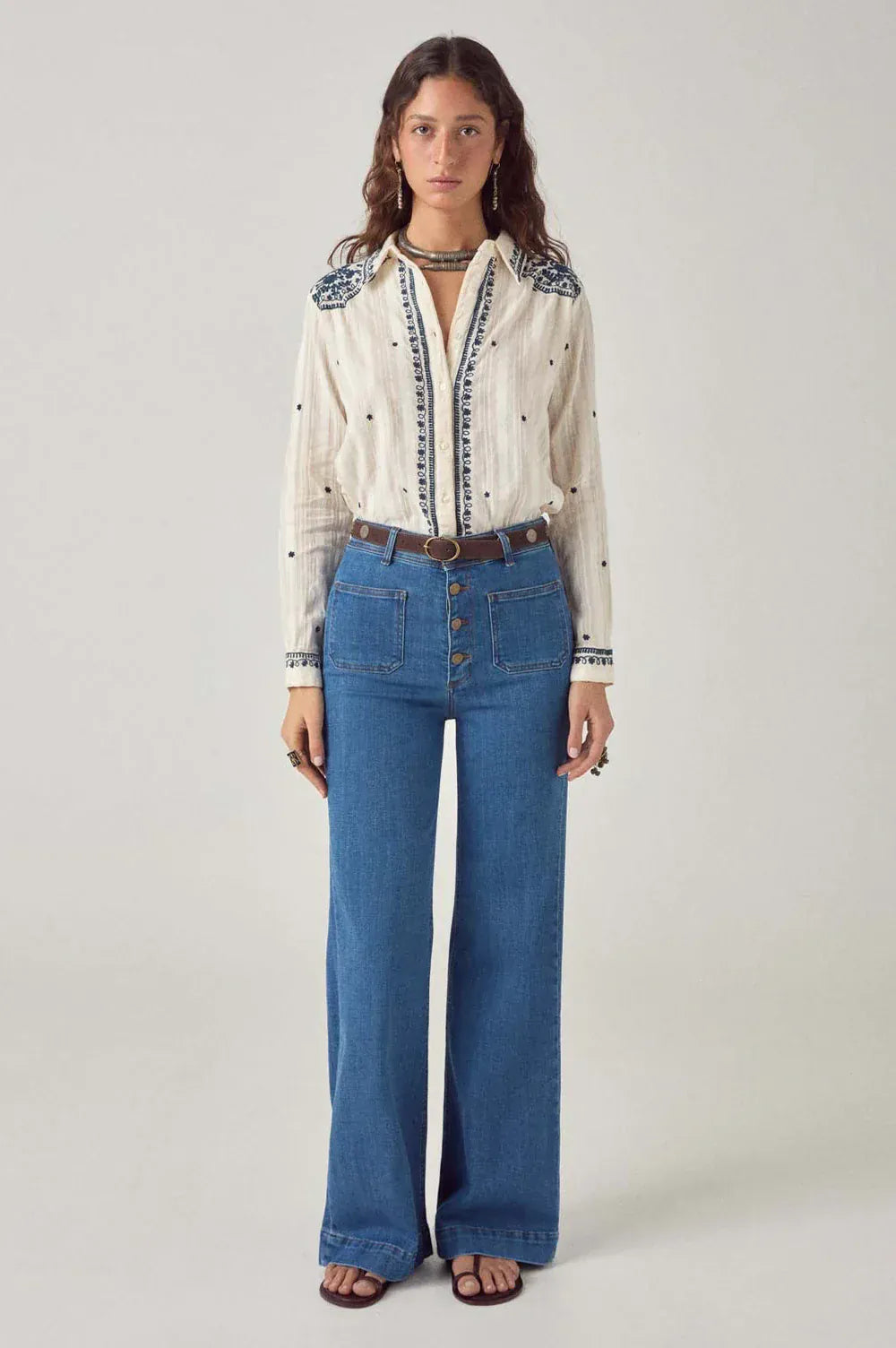 Maison Hotel Trousers Charlie Denim Jeans