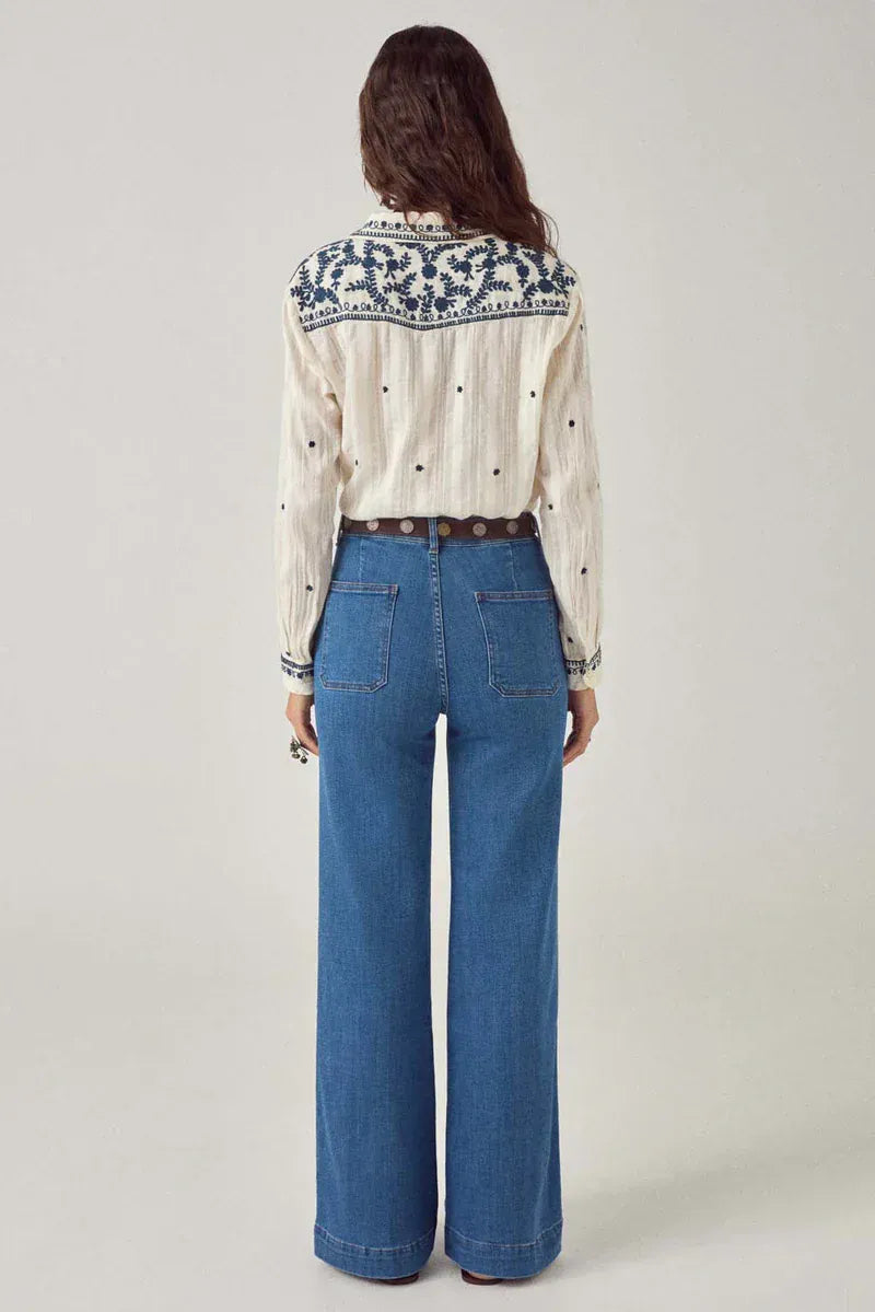 Maison Hotel Trousers Charlie Denim Jeans
