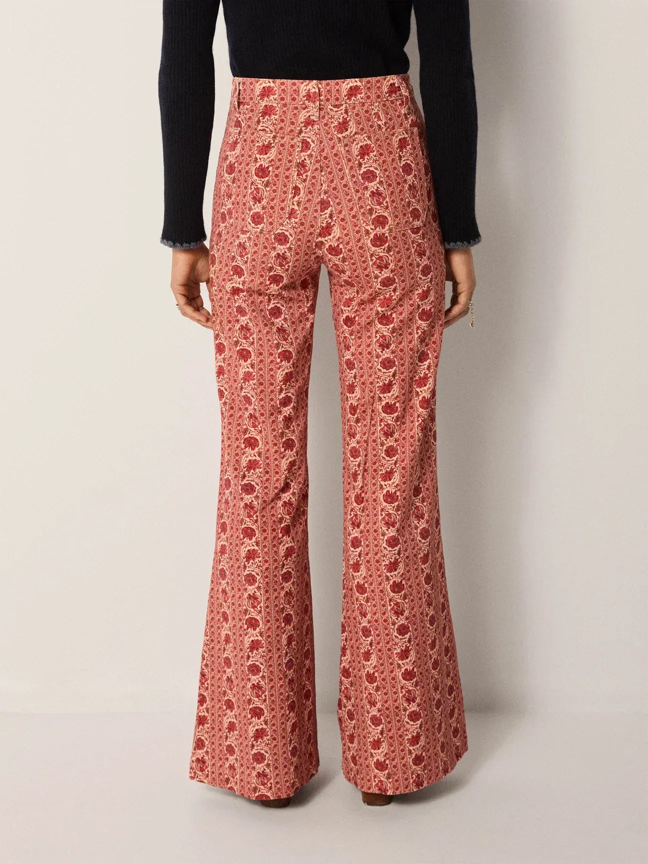 Maison Hotel Trousers Clypso Trousers in Coral