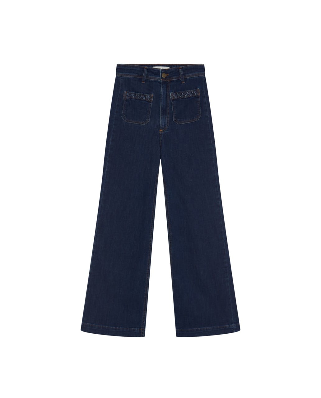 Maison Hotel Trousers Giulietta Blue Denim Jeans