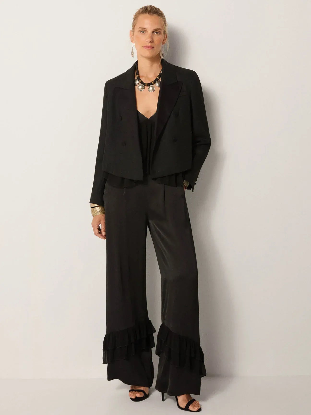Maison Hotel Trousers Lucia Trousers in Noir