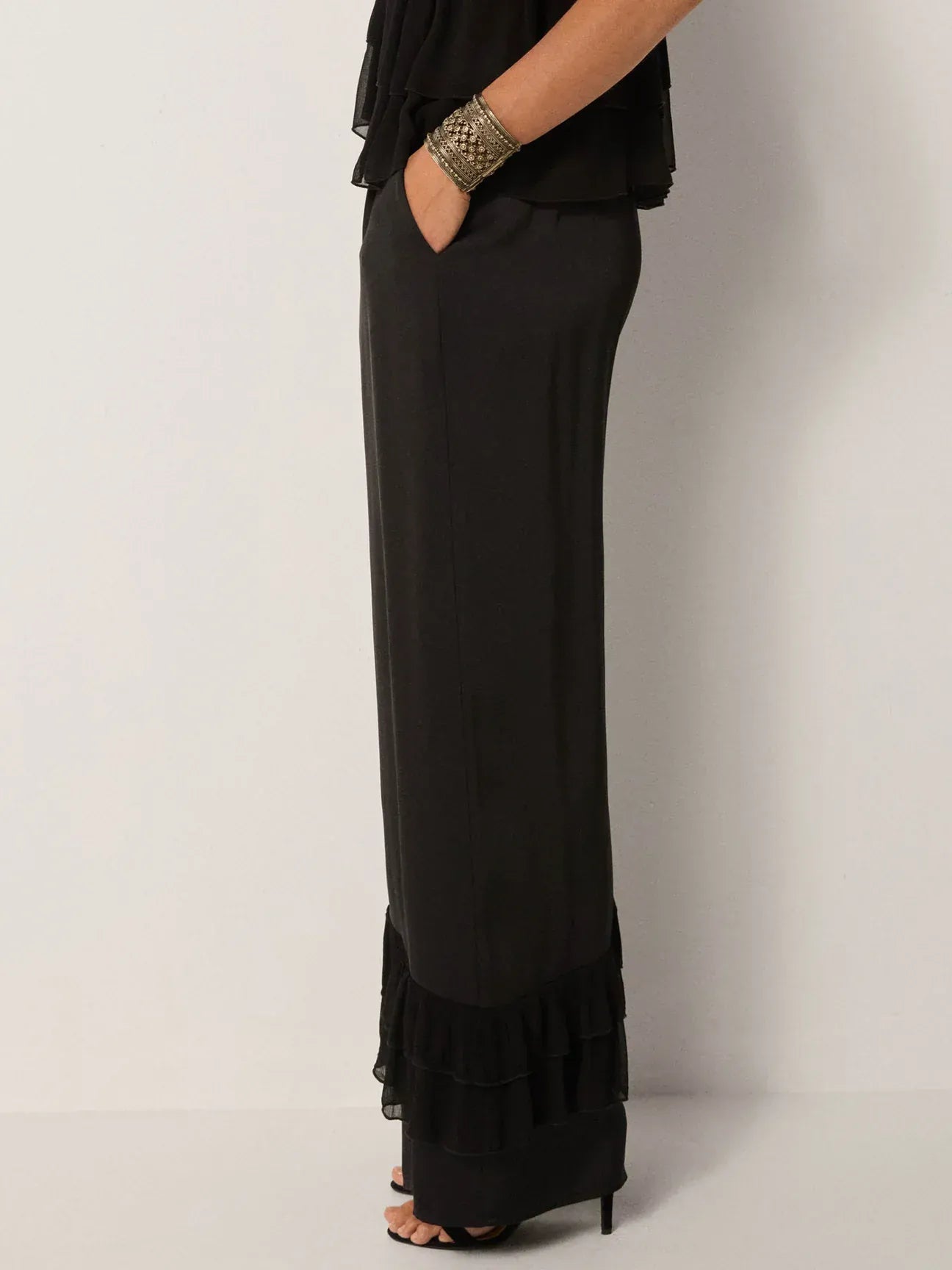 Maison Hotel Trousers Lucia Trousers in Noir