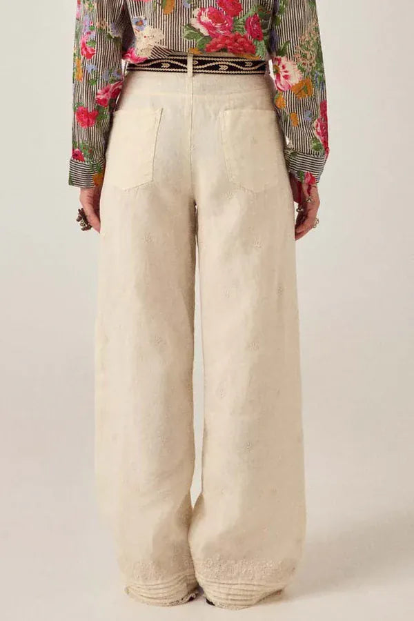 Maison Hotel Trousers Otto Trousers Linen Solstice