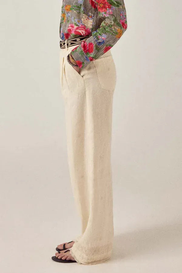 Maison Hotel Trousers Otto Trousers Linen Solstice