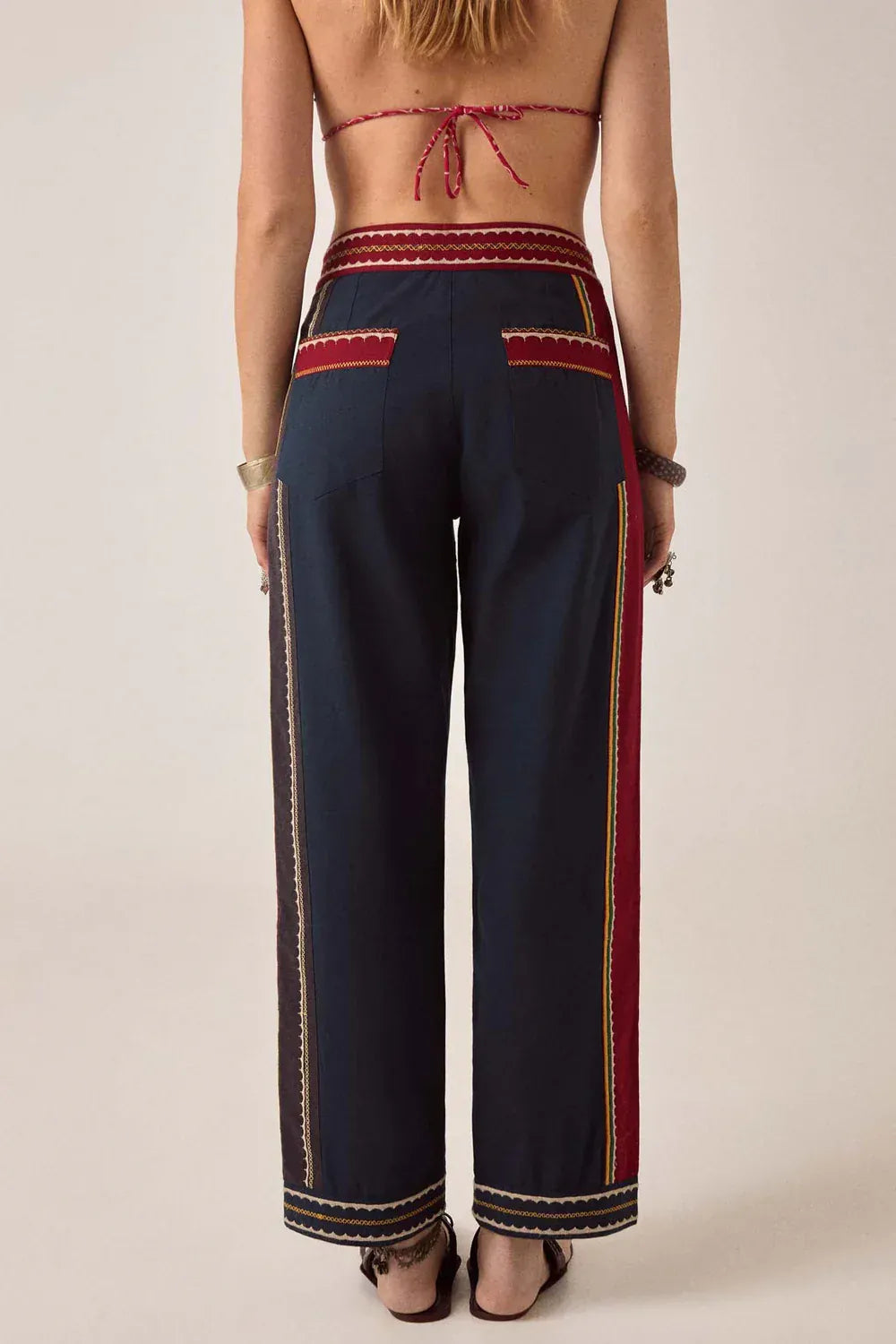 Maison Hotel Trousers Samarkand Trousers in Midnight Patch