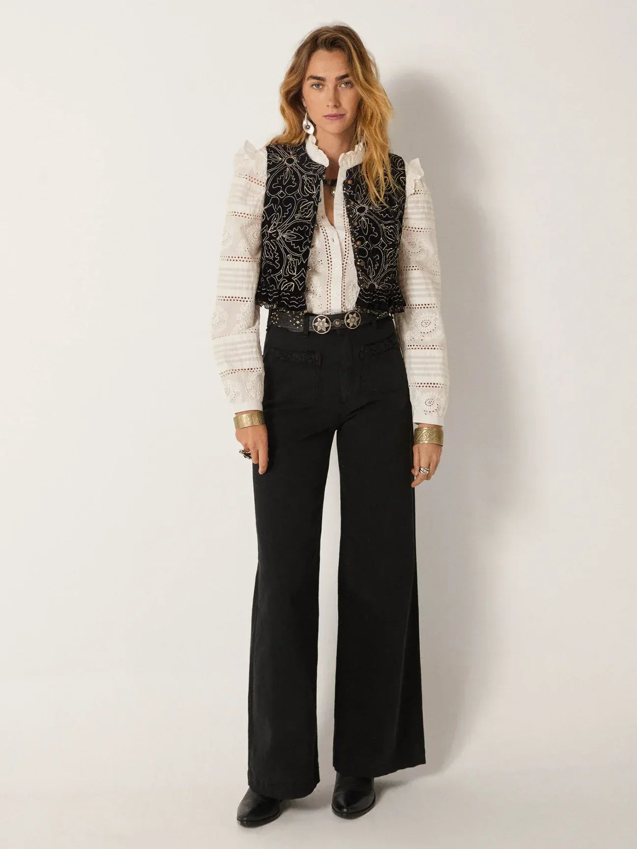 Maison Hotel Waistcoat Marceline Waistcoat in Black