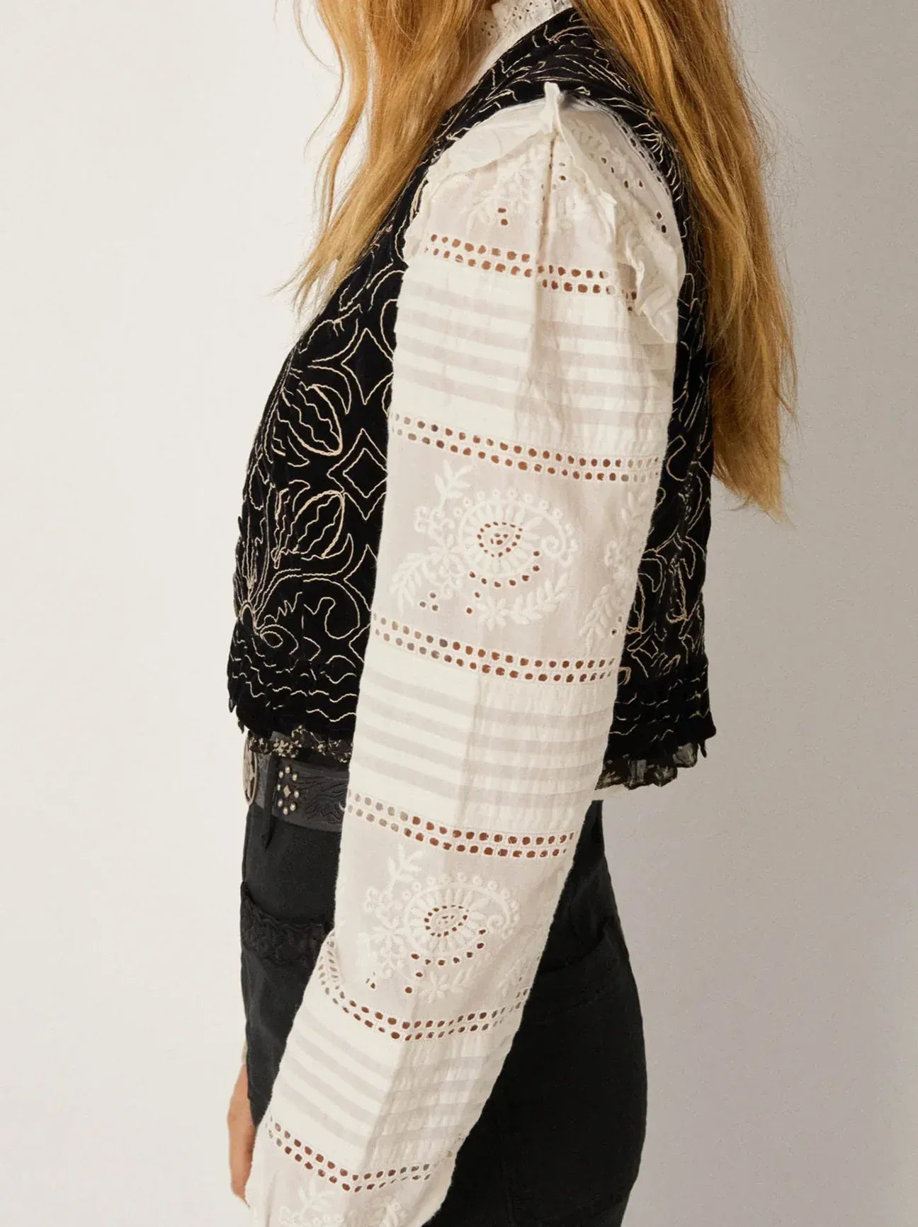 Maison Hotel Waistcoat Marceline Waistcoat in Black