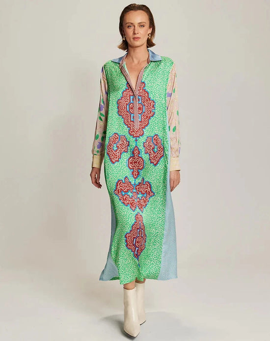 Kennedy Shipibo Placket Dress – NELLIE&DOVE