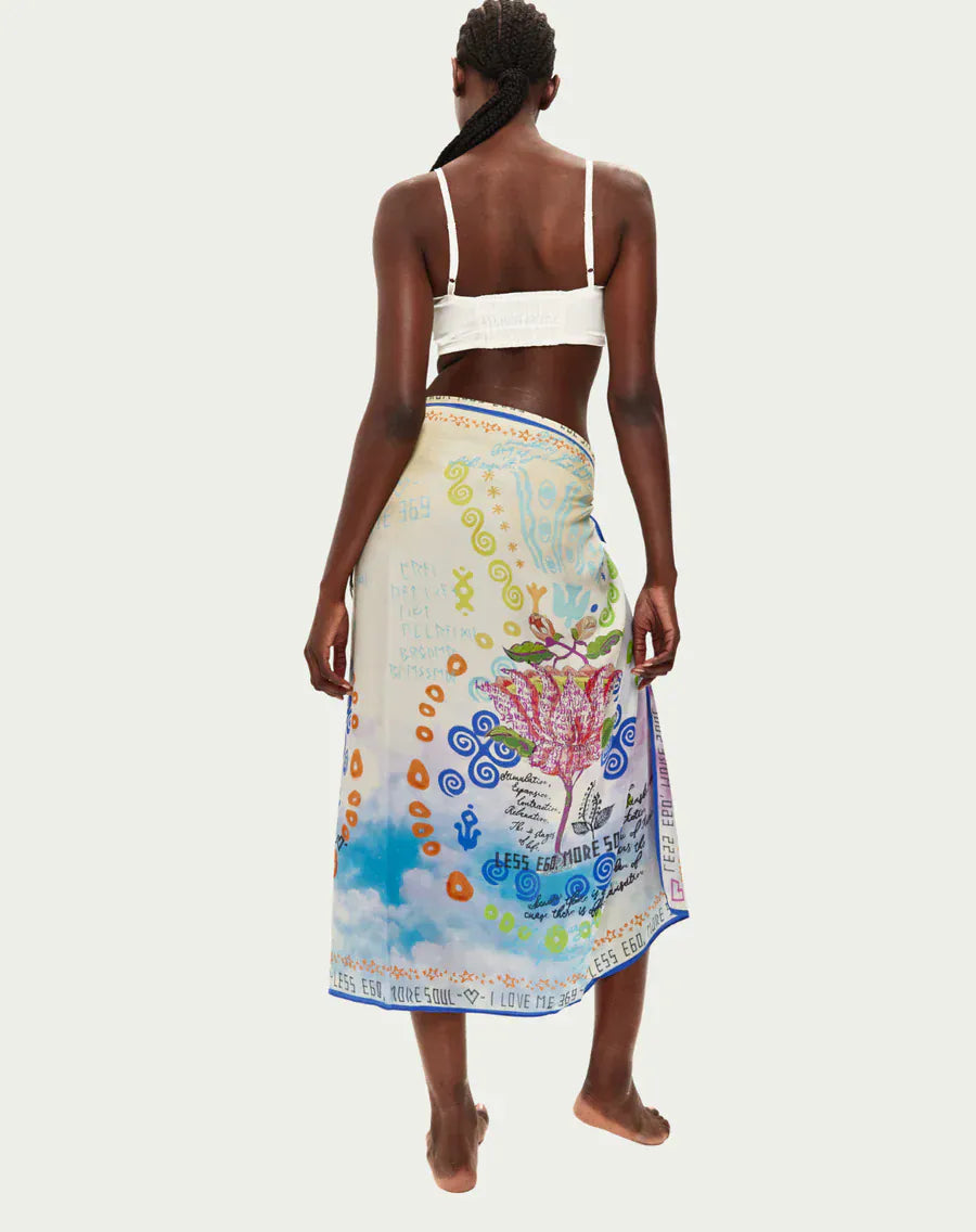 Me369 Scarf River Runic Whisper Scarf