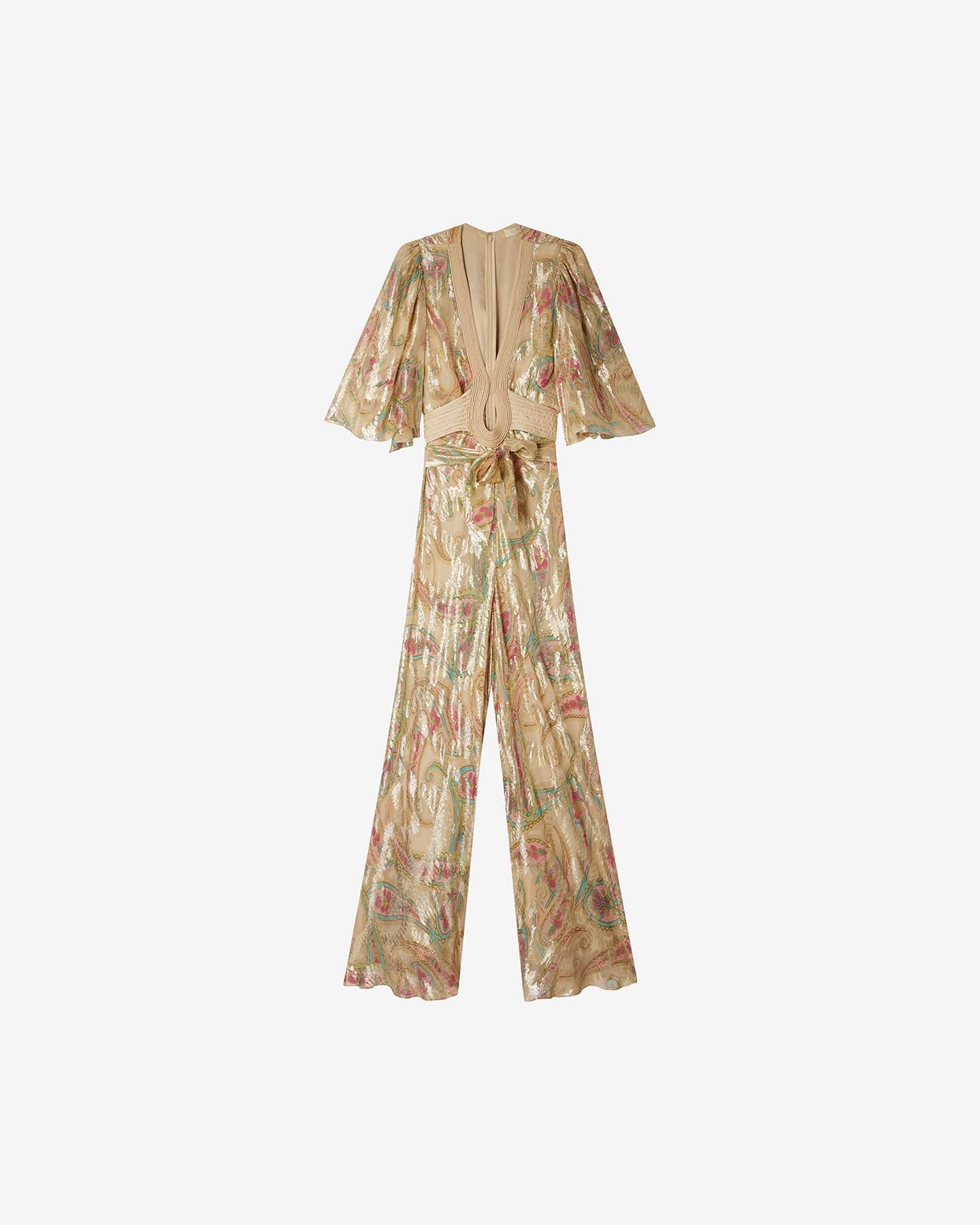 Mes Demoiselle Jumpsuits Flavie Bloom Jumpsuit in Pink