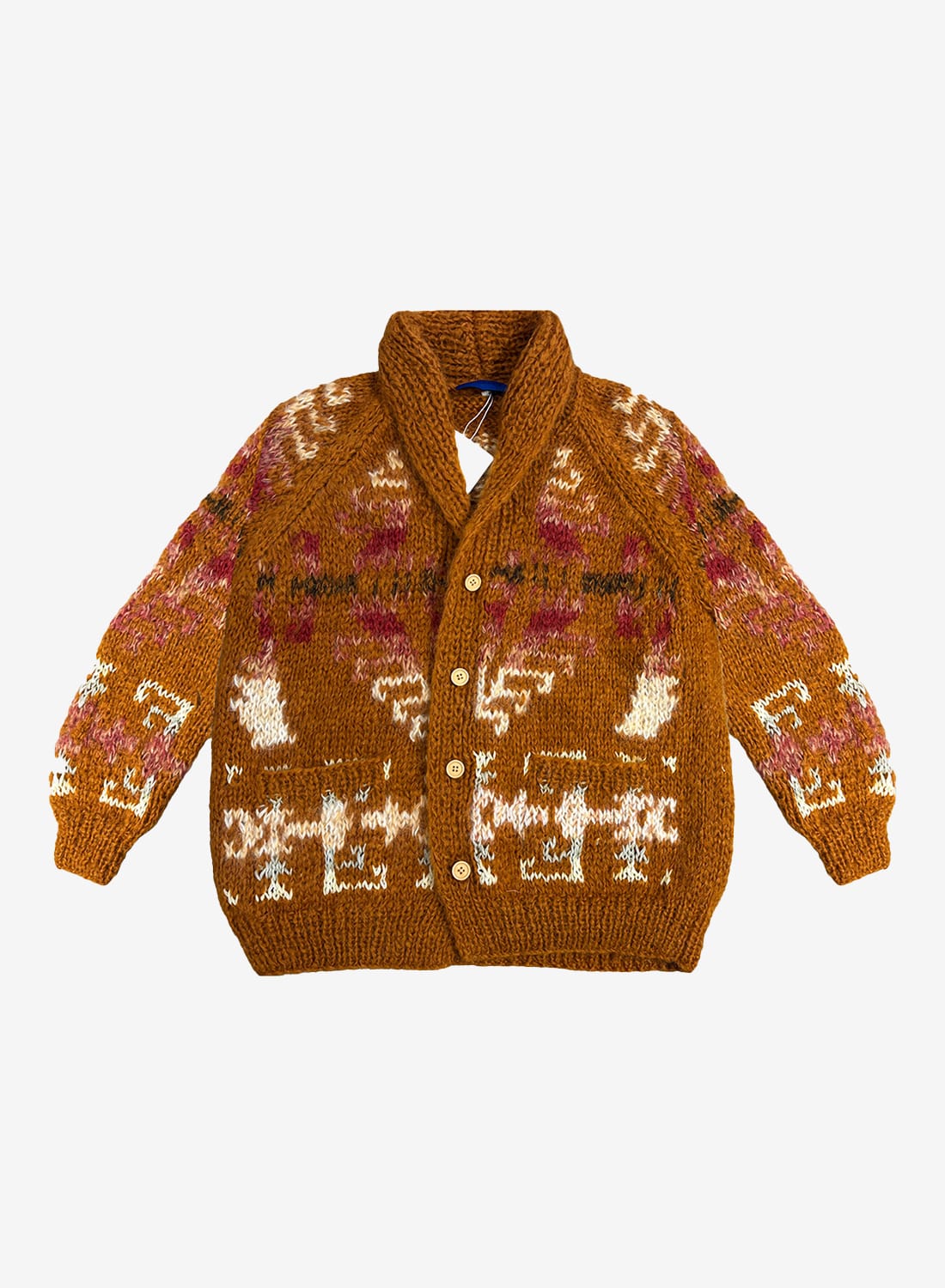 Mes Demoiselle Knitwear Heirloom Mohair Jacquard Cardigan