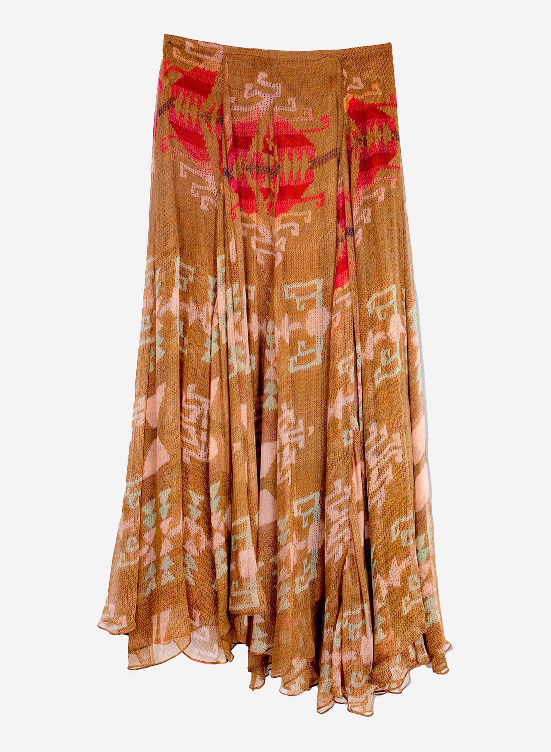 Mes Demoiselle Skirts Heritage Printed Maxi Skirt