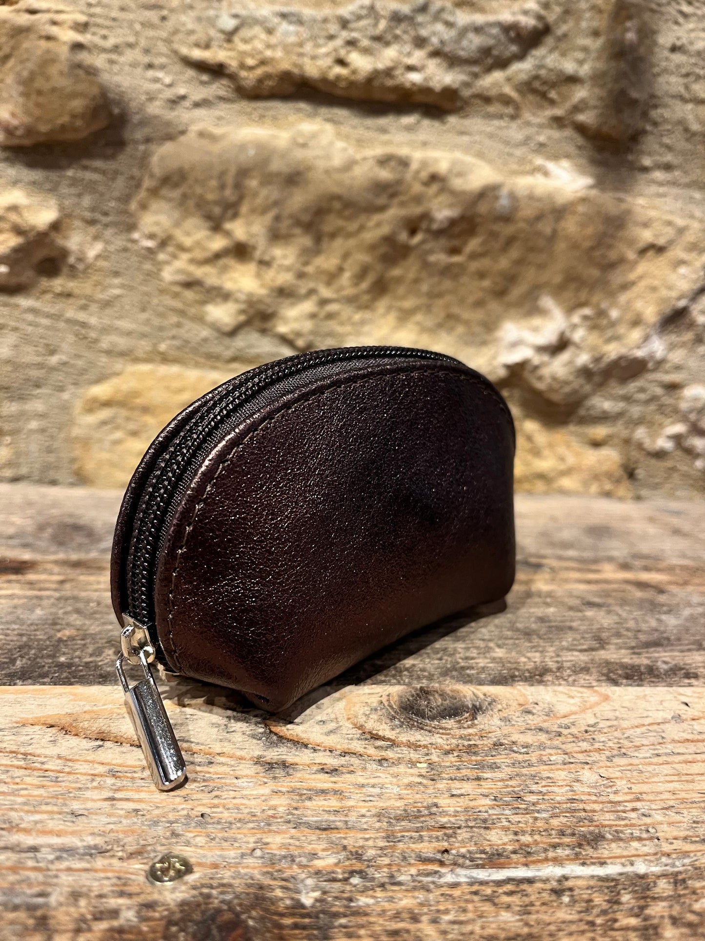Moda Express Accessories Leather Metallic coin purse