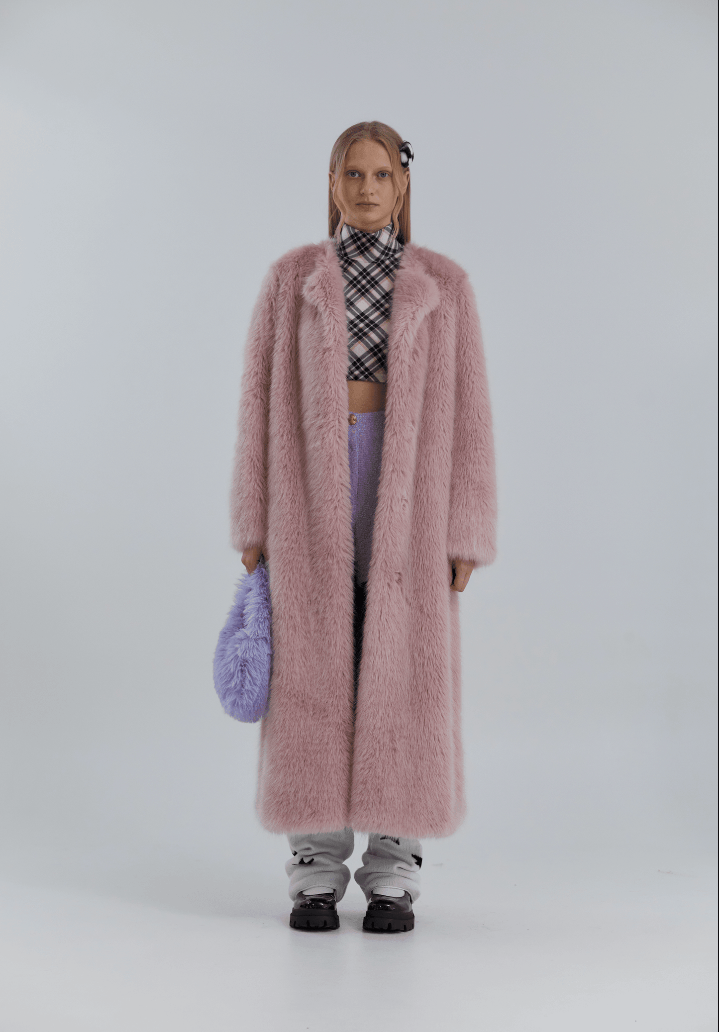 Molliolli Coats Glamour In The Pink