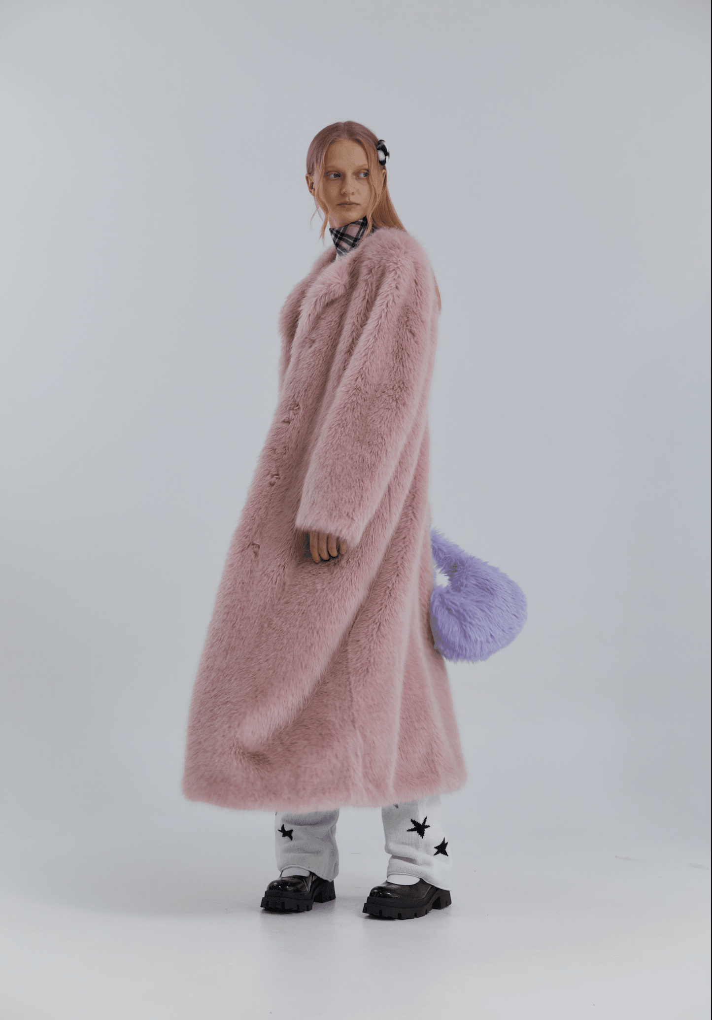 Molliolli Coats Glamour In The Pink