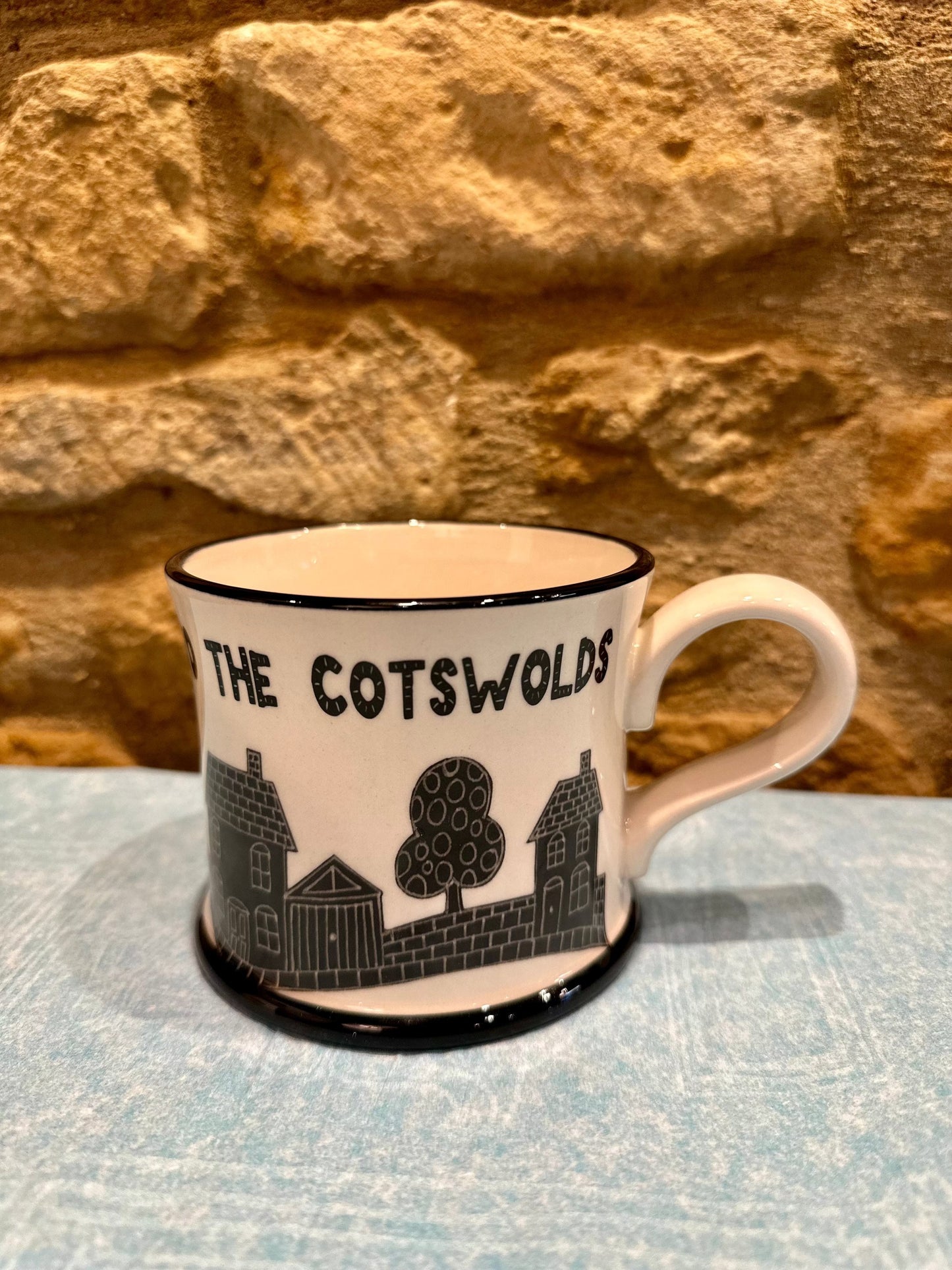 Moorland Pottery Mugs 'Deddington... Gateway to the Cotswolds' Mug