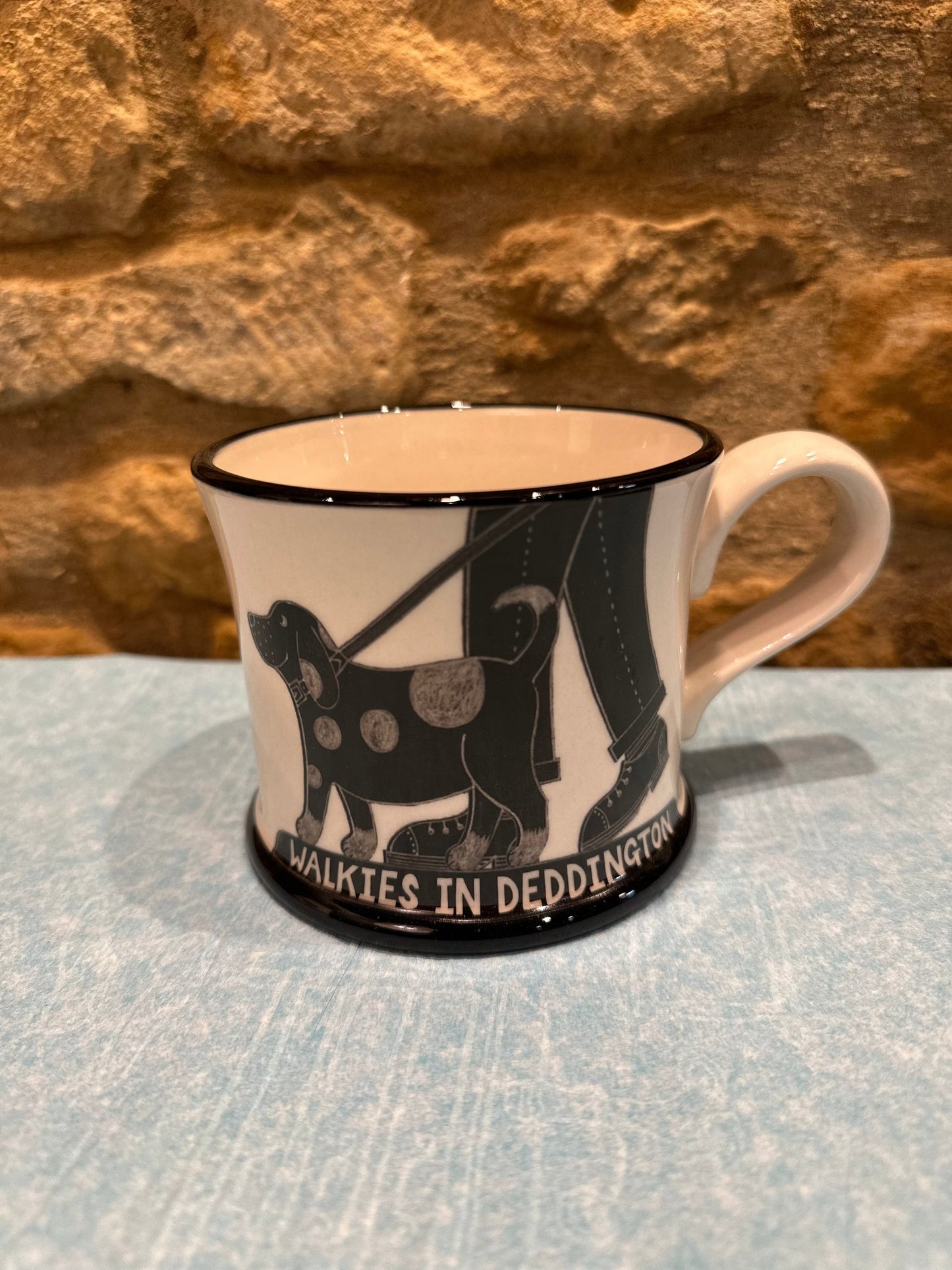 Moorland Pottery Mugs Walkies in Deddington Mug