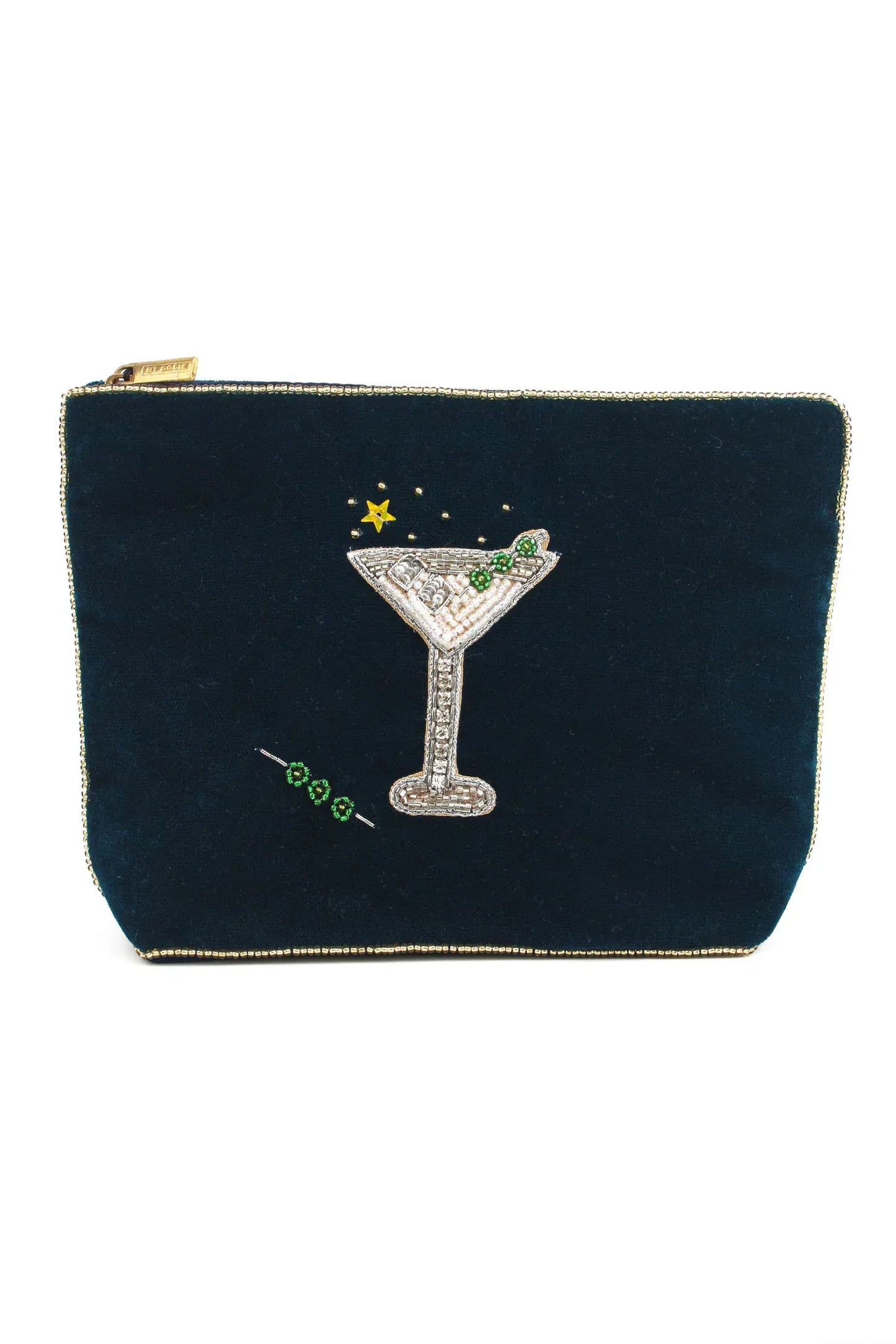 My Doris Accessories Martini Cocktail Navy Medium Purse