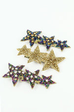 Star Hair clips - set of 3