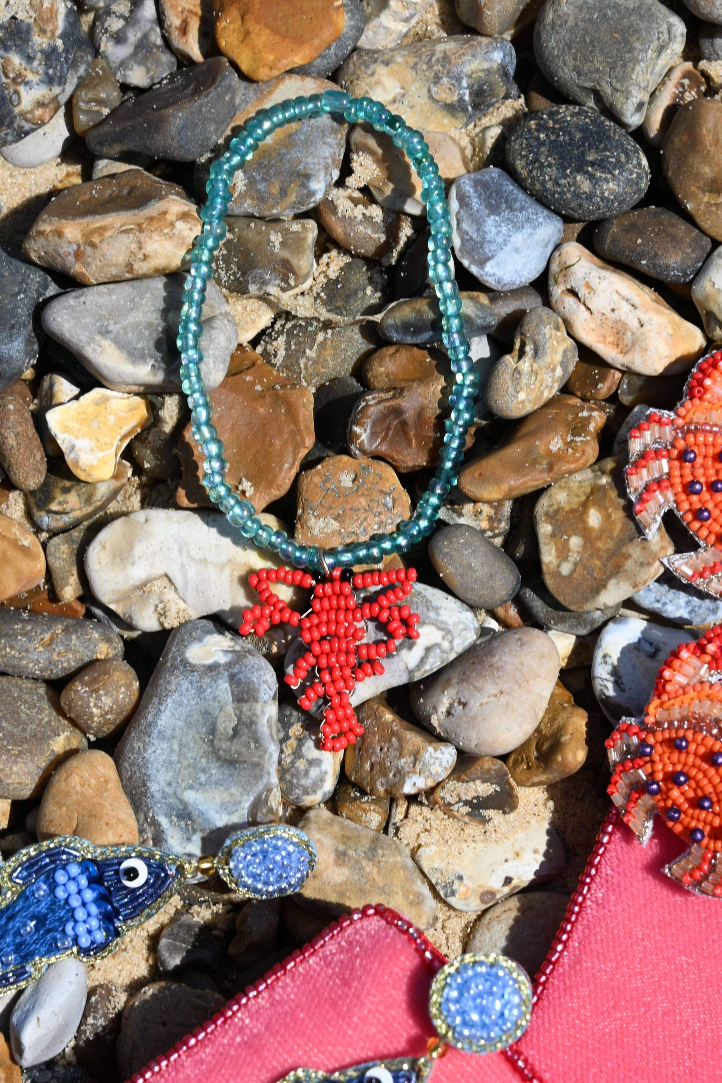 My Doris Bracelets BEADED SEA MOTIF ELASTIC BRACELETS
