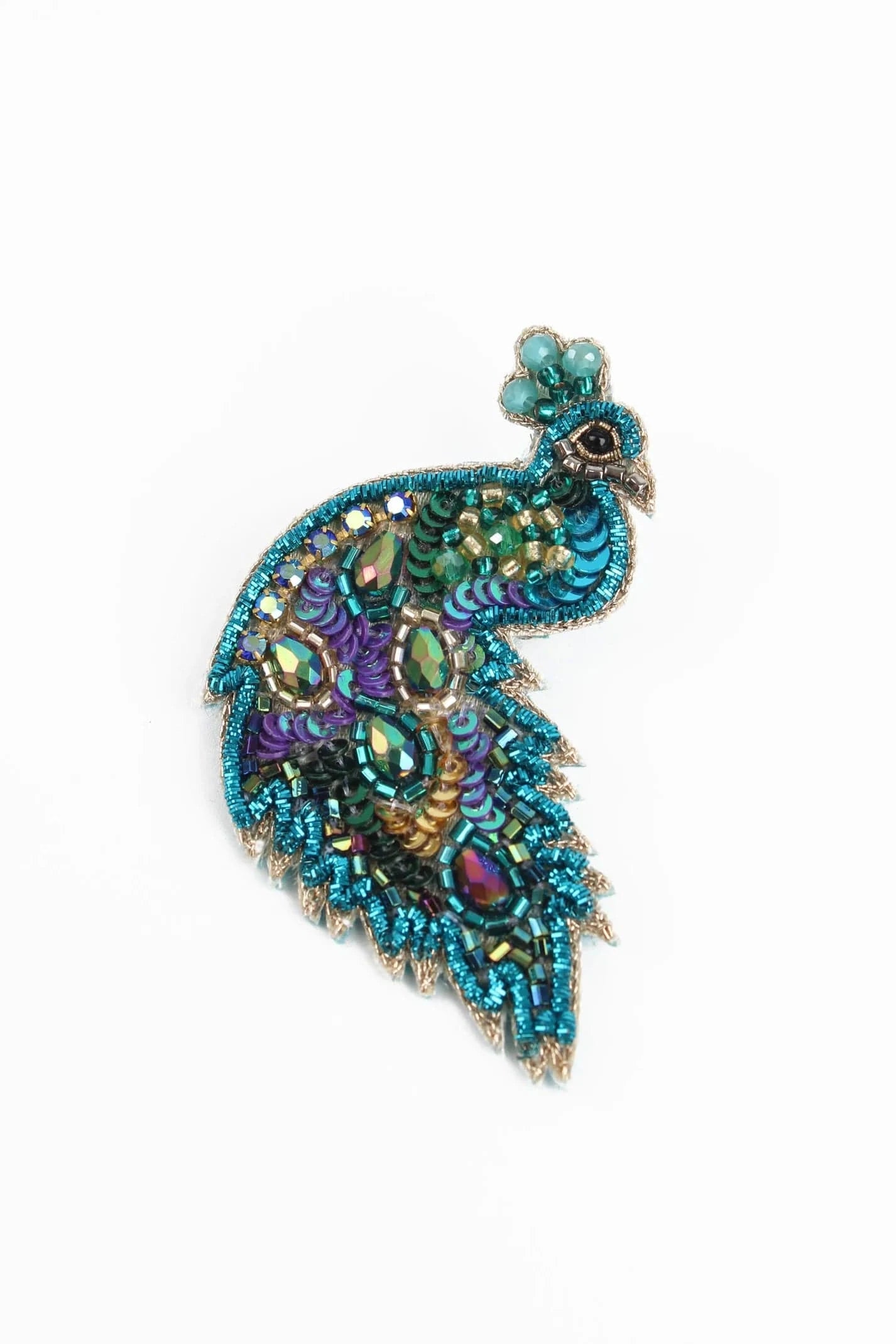 My Doris Brooch Peacock Brooch