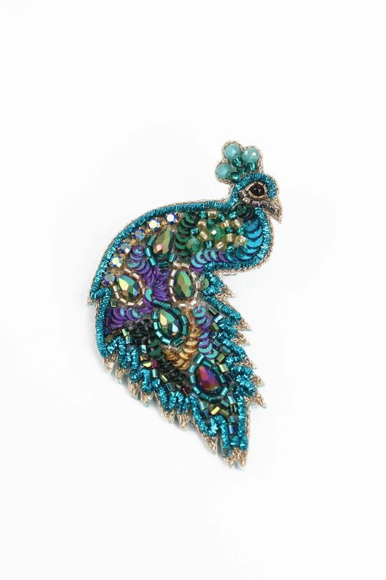 My Doris Brooch Peacock Brooch
