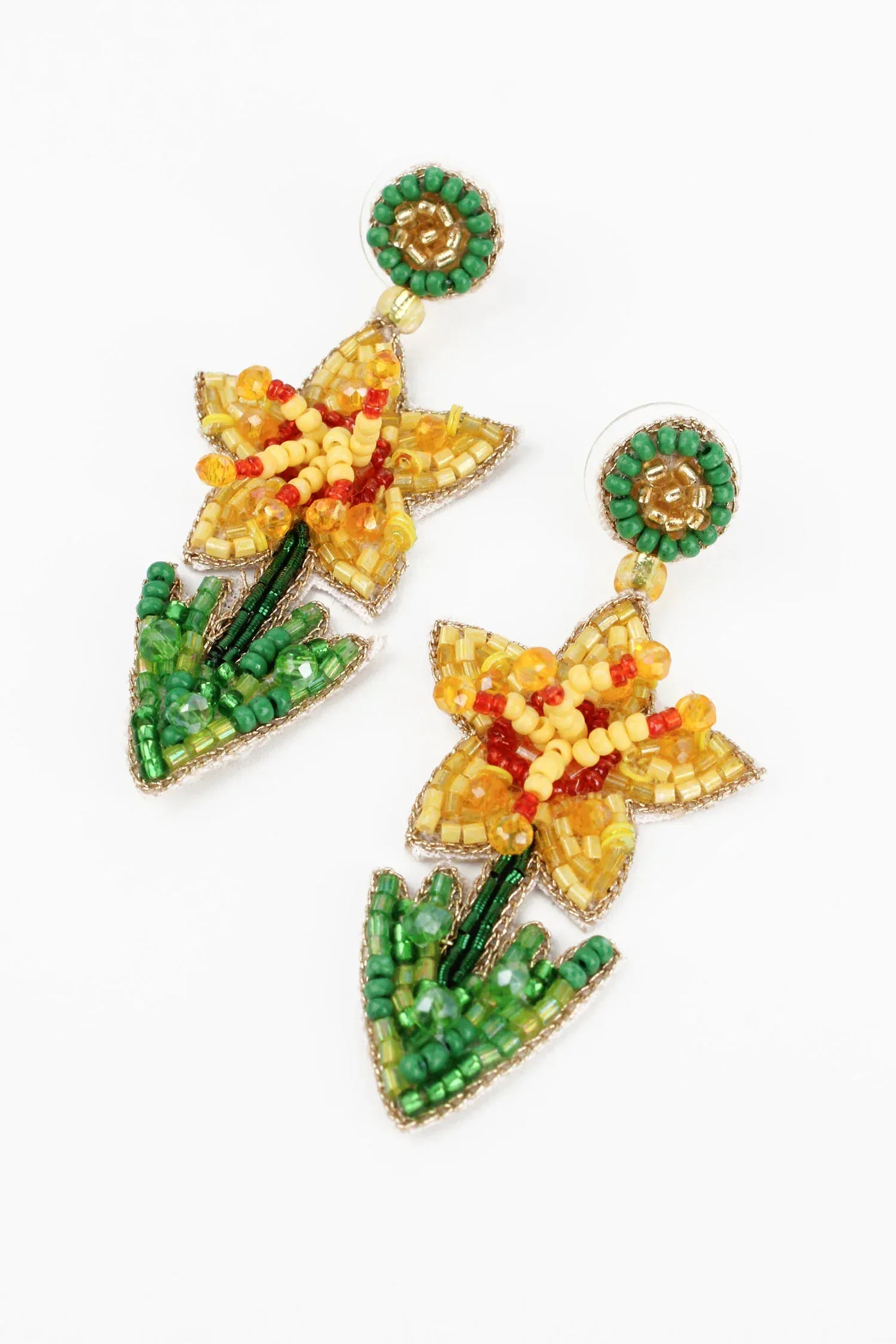 My Doris Earrings Daffodil Earrings
