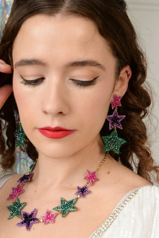 My Doris Earrings Rainbow Star Earrings