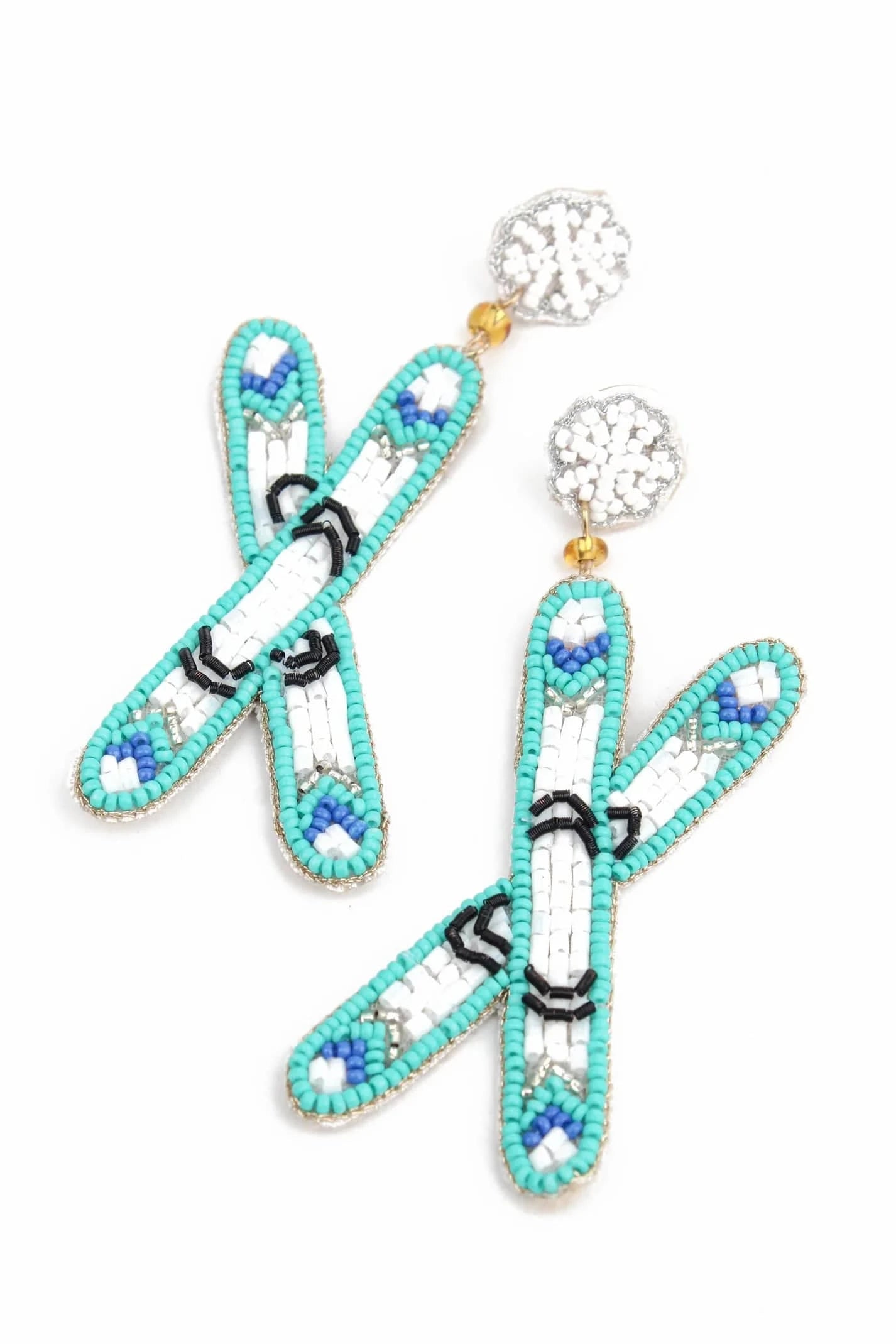 My Doris Earrings Ski Earrings