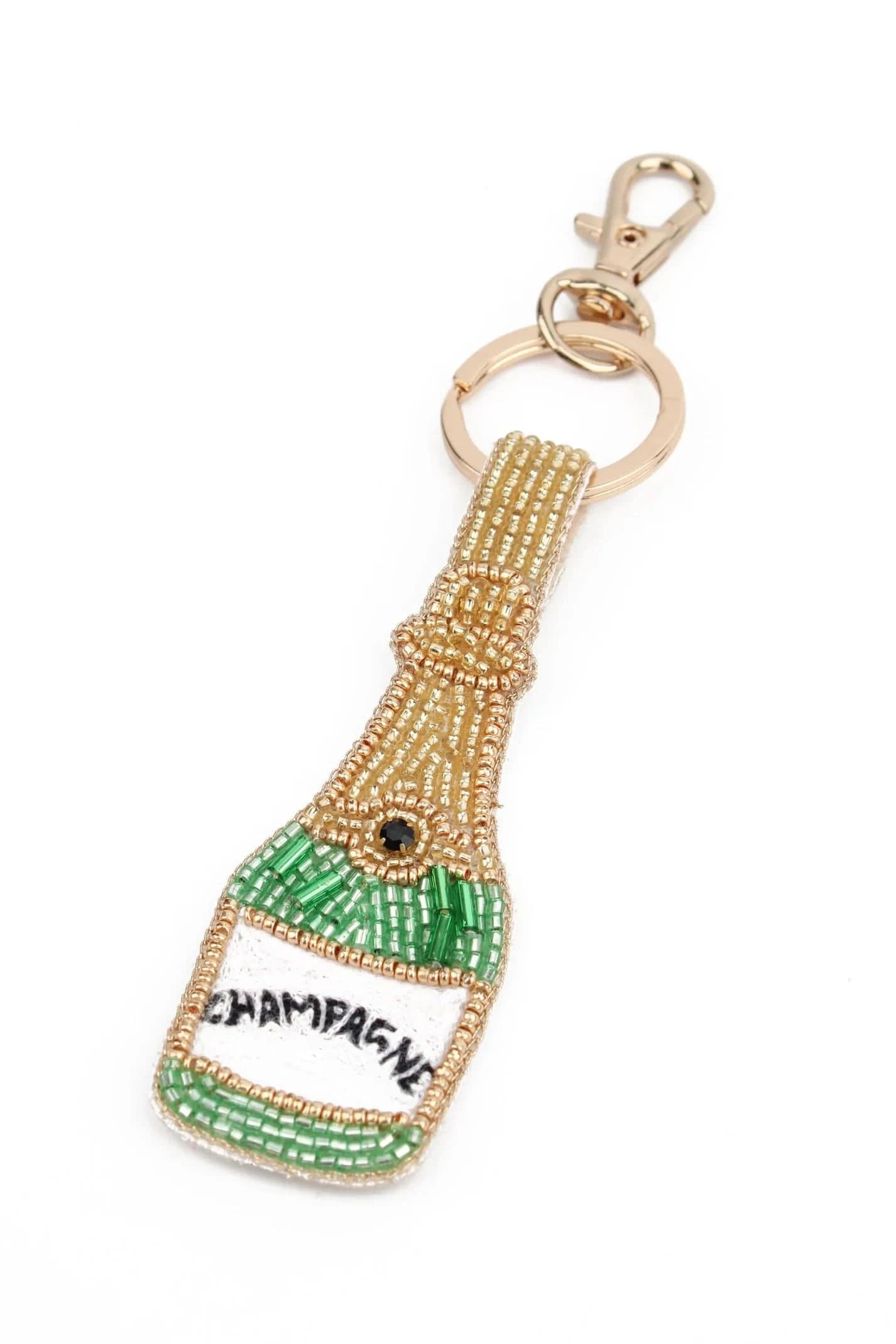 My Doris Keyrings Champagne Bottle Keyring/Bag Charm