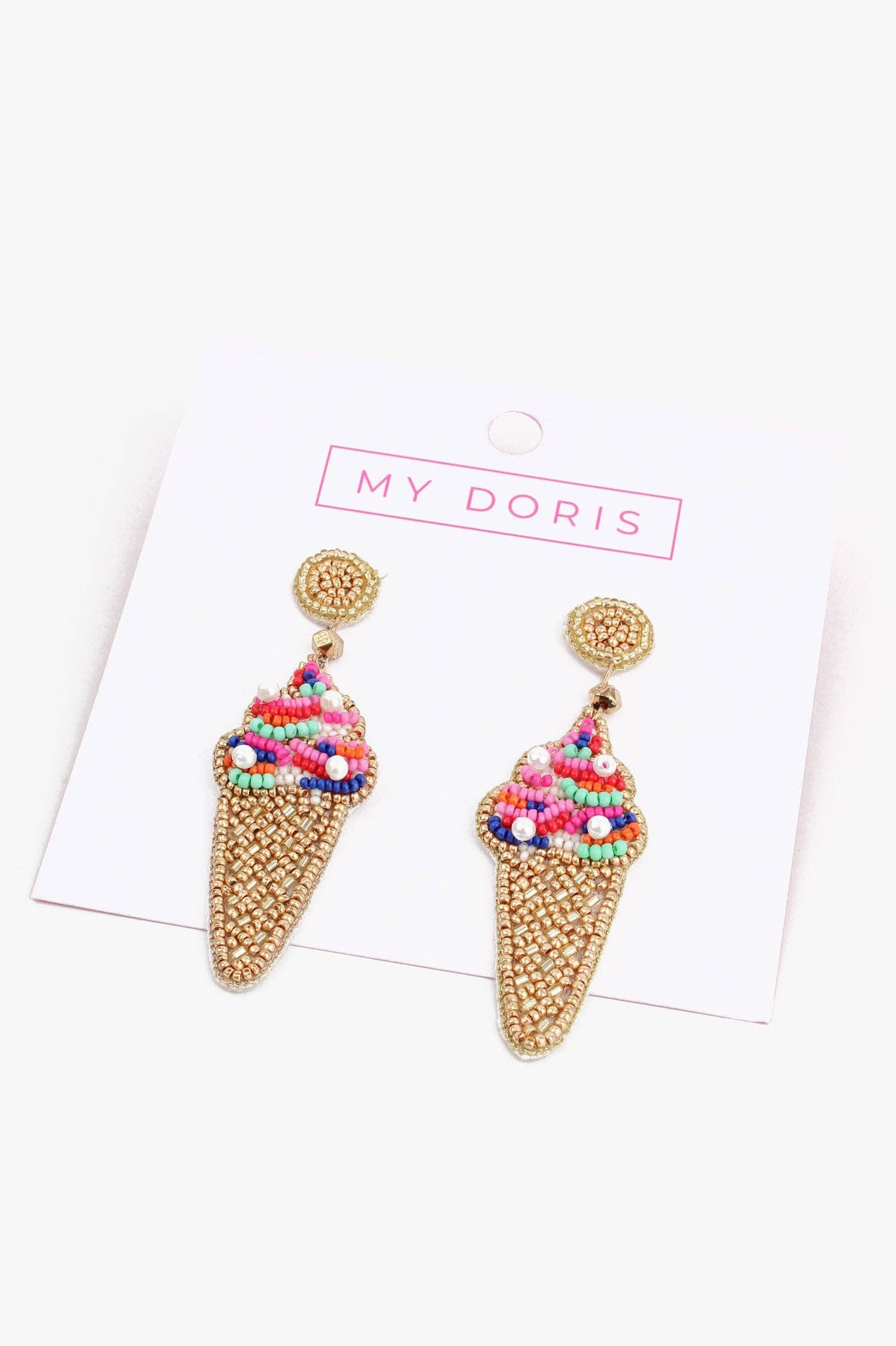 My Doris MULTICOLOURED ICE CREAM EARRINGS